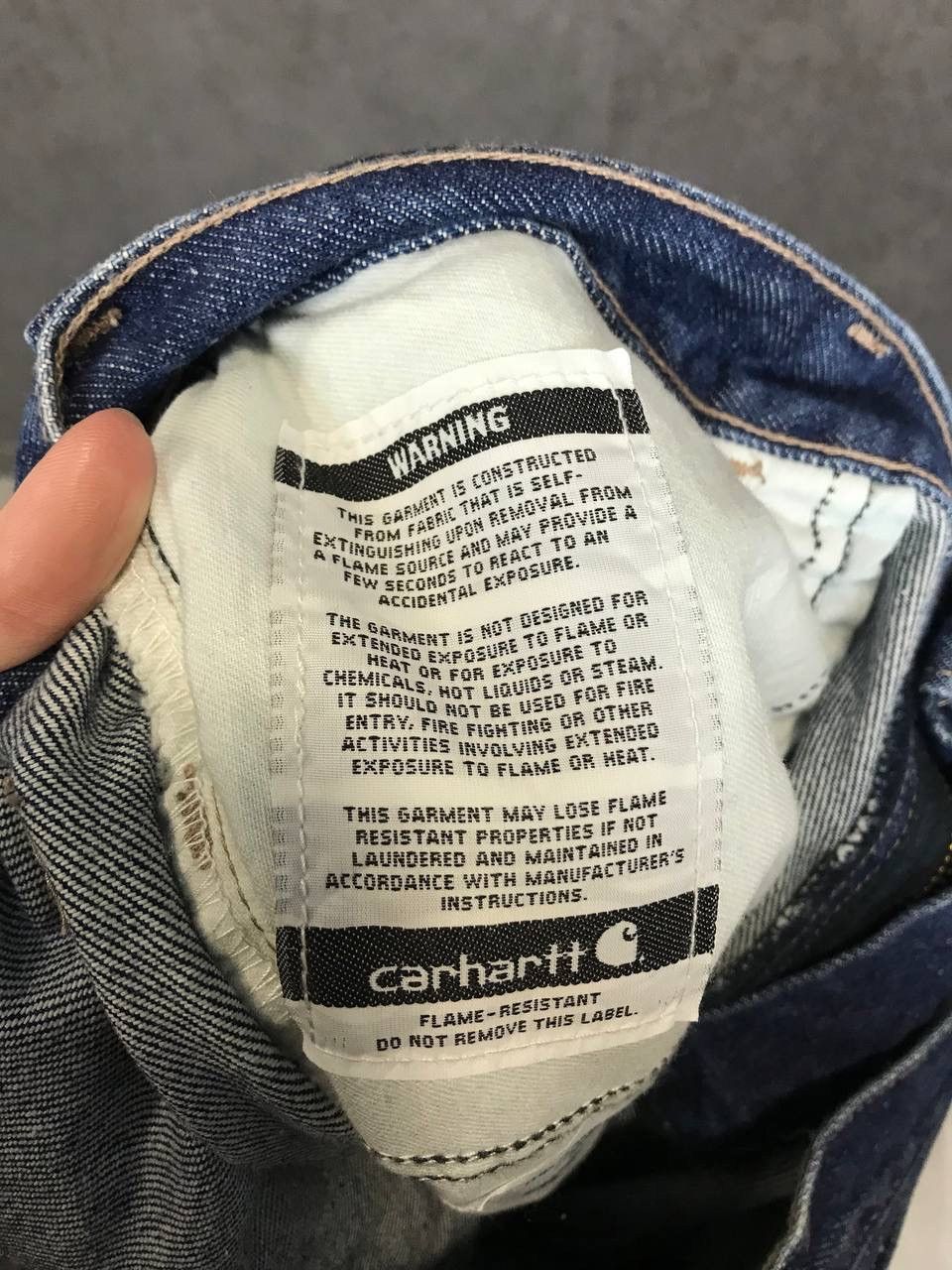 Carhartt × Vintage Carhartt vintage streetwear Cat 2 jeans Size US 36 / EU 52 - 5 Thumbnail