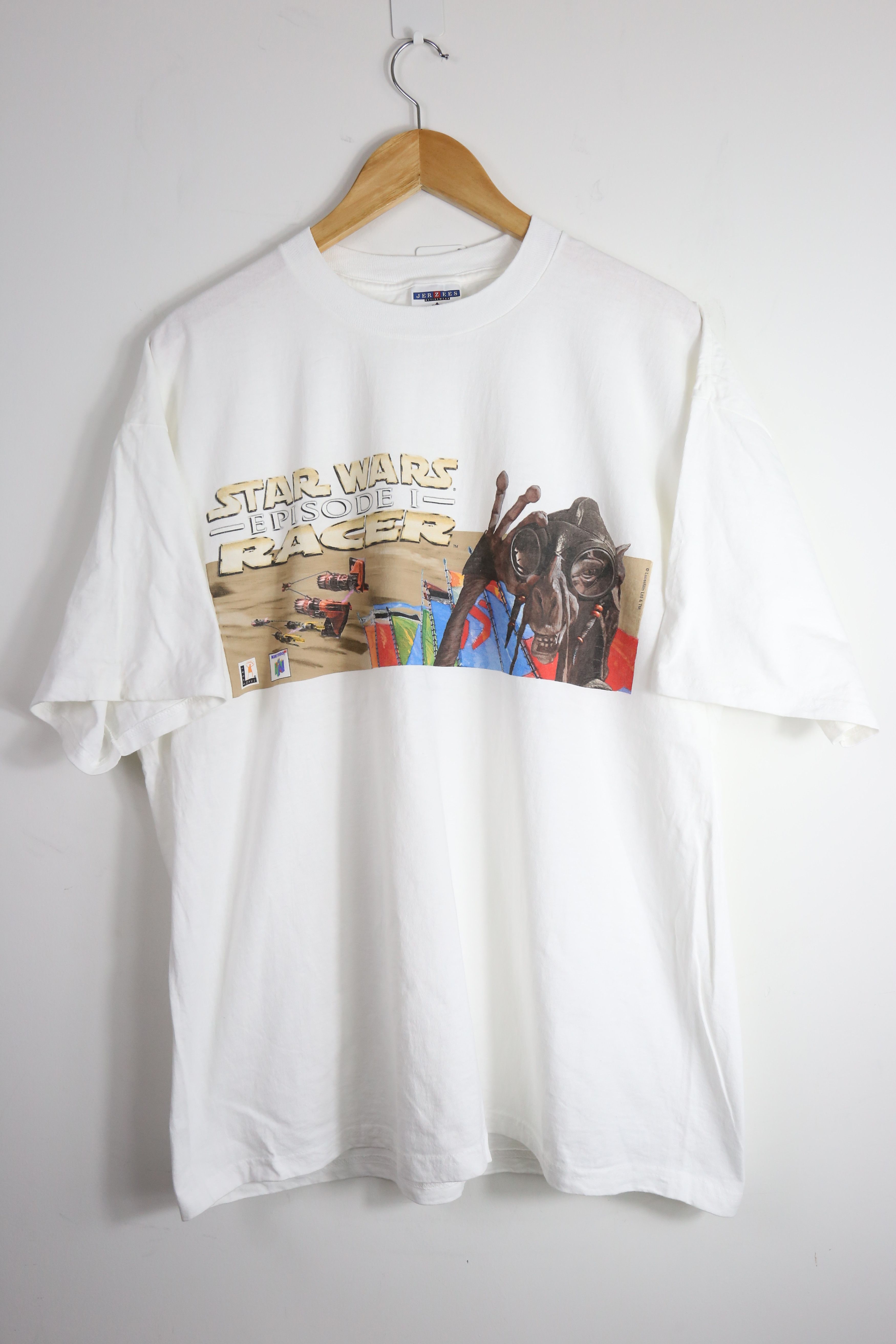 Nintendo × Star Wars × Vintage Vintage Game Tees STAR WARS Episode I Racer (XL) GTMB500 Size US XL / EU 56 / 4 - 1 Thumbnail