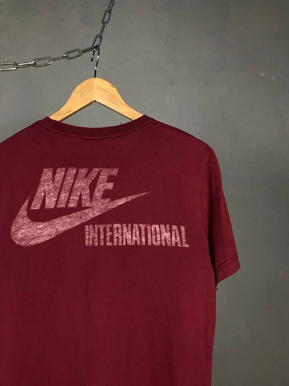 Nike × Vintage Nike swoosh International Great Britain overprinted tee Size US M / EU 48-50 / 2 - 7 Thumbnail
