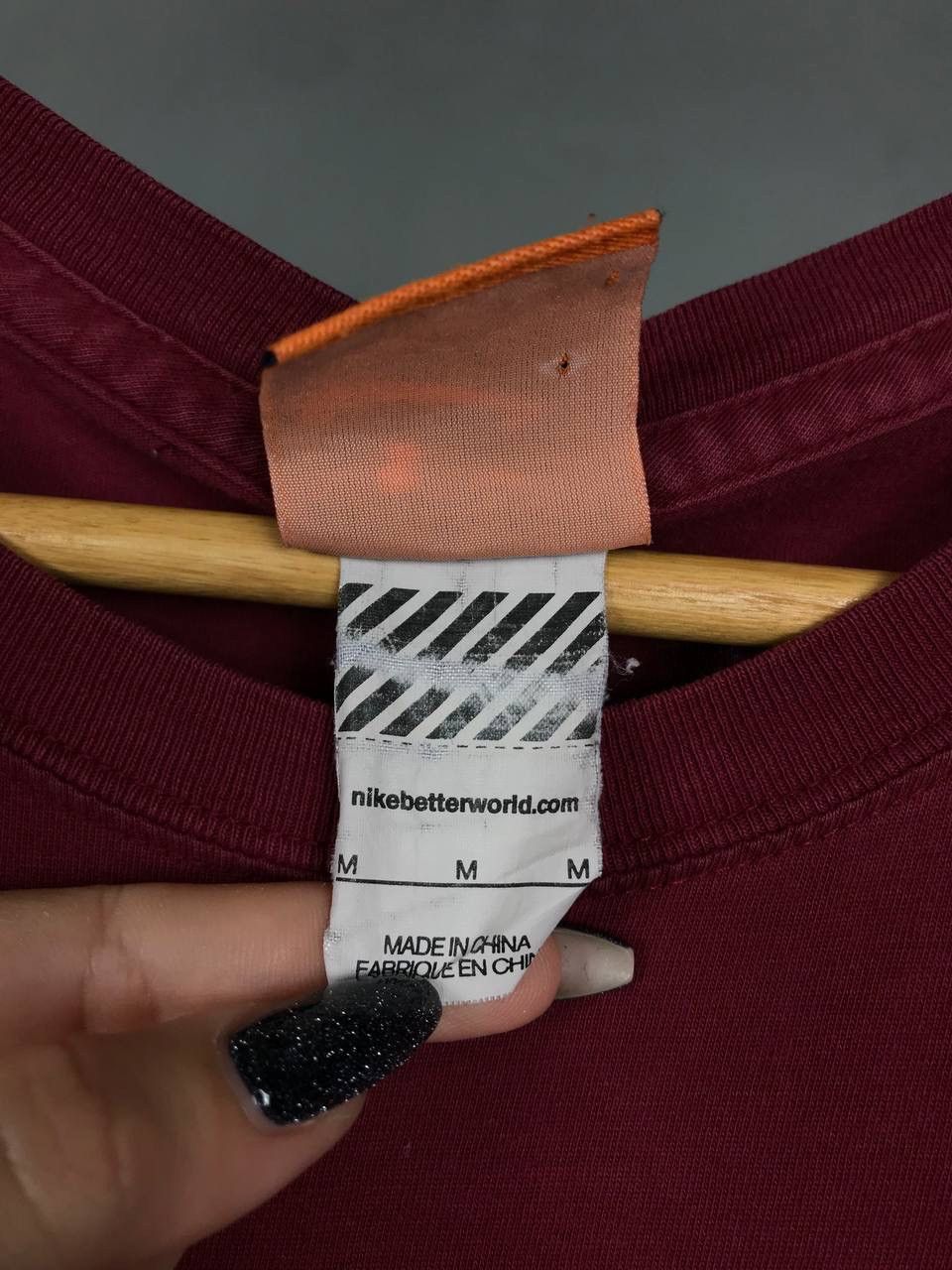 Nike × Vintage Nike swoosh International Great Britain overprinted tee Size US M / EU 48-50 / 2 - 5 Thumbnail