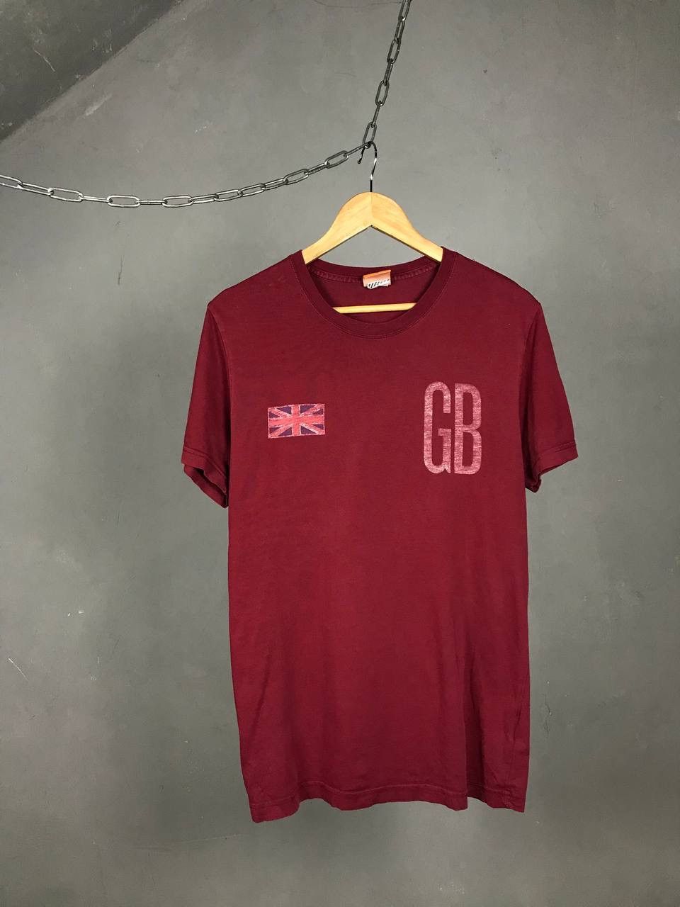 Nike × Vintage Nike swoosh International Great Britain overprinted tee Size US M / EU 48-50 / 2 - 1 Thumbnail