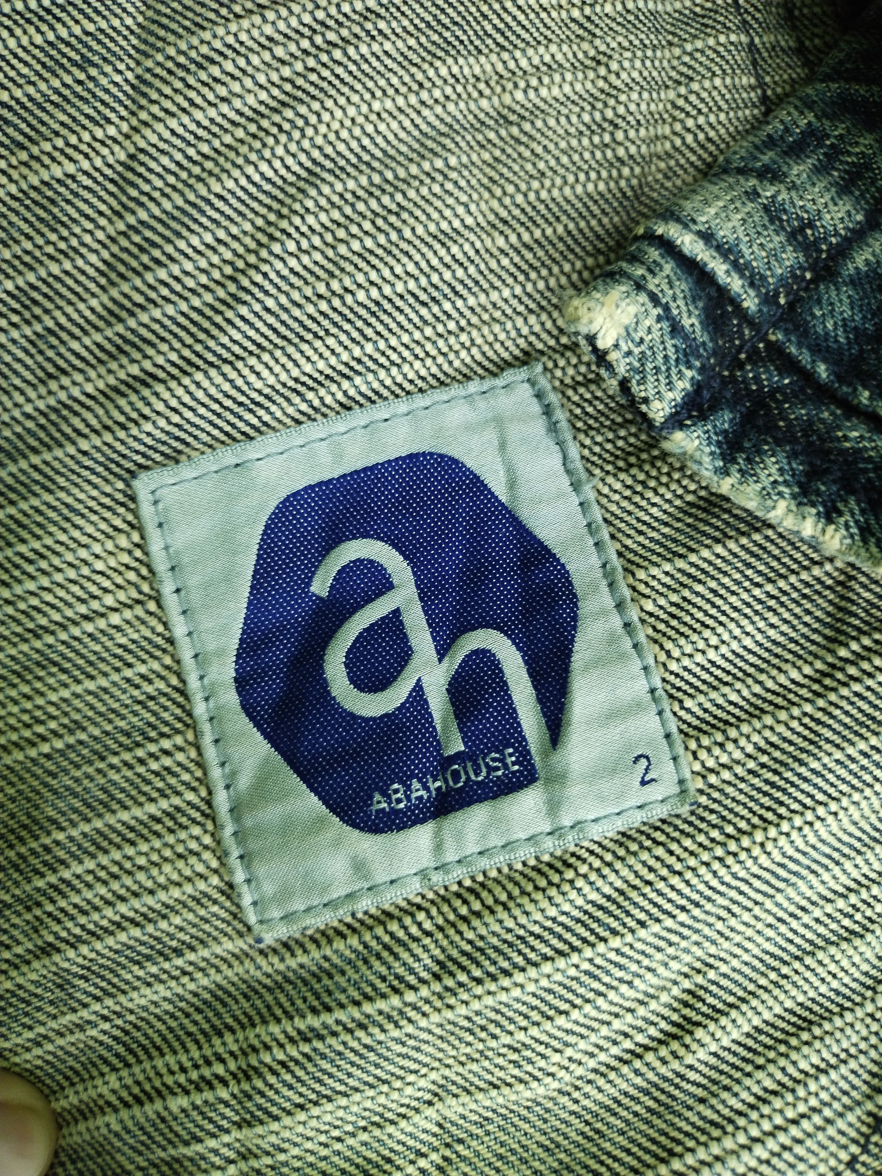 ABAHOUSE VINTAGE ABAHOUSE TACTICAL POCKET DENIM JACKET Size US M / EU 48-50 / 2 - 16 Thumbnail