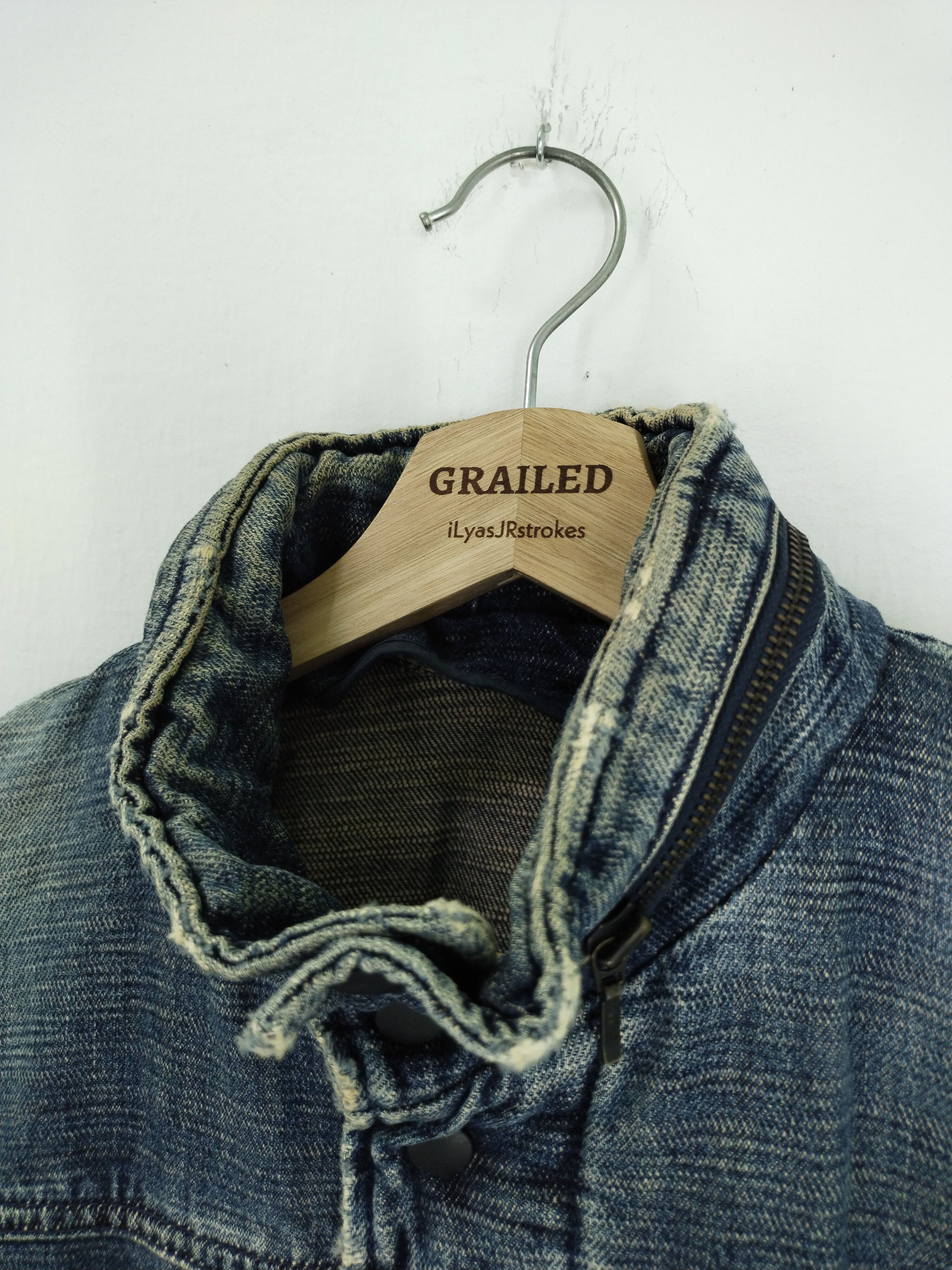 ABAHOUSE VINTAGE ABAHOUSE TACTICAL POCKET DENIM JACKET Size US M / EU 48-50 / 2 - 20 Thumbnail