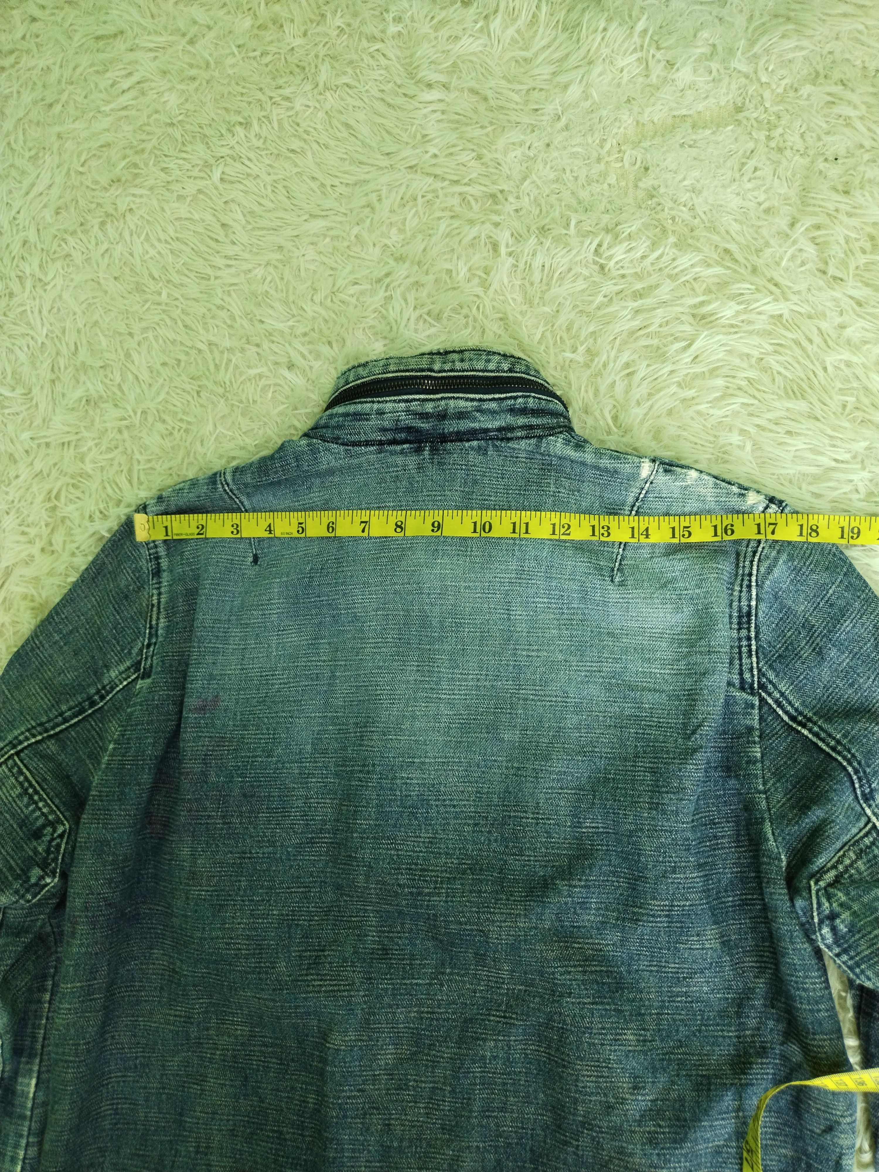 ABAHOUSE VINTAGE ABAHOUSE TACTICAL POCKET DENIM JACKET Size US M / EU 48-50 / 2 - 19 Thumbnail