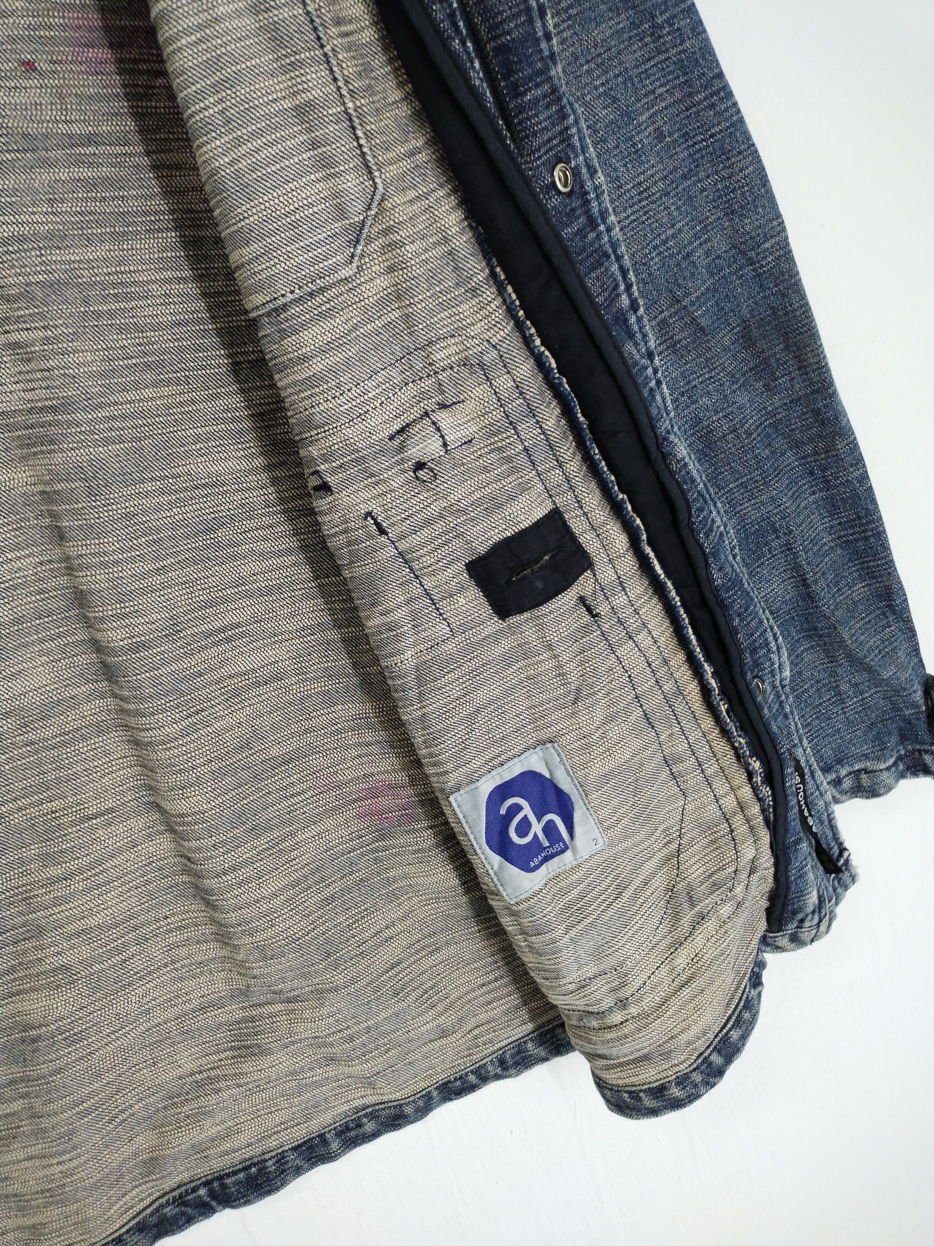 ABAHOUSE VINTAGE ABAHOUSE TACTICAL POCKET DENIM JACKET Size US M / EU 48-50 / 2 - 9 Thumbnail