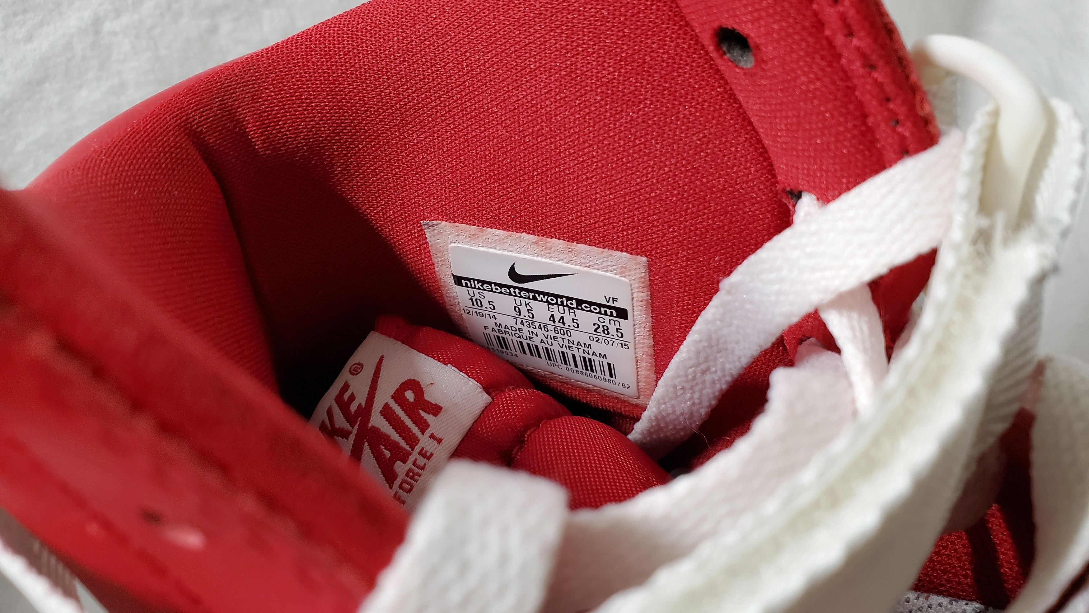 Nike Air Force 1 High "Nai Ke" Size US 10.5 / EU 43-44 - 7 Thumbnail
