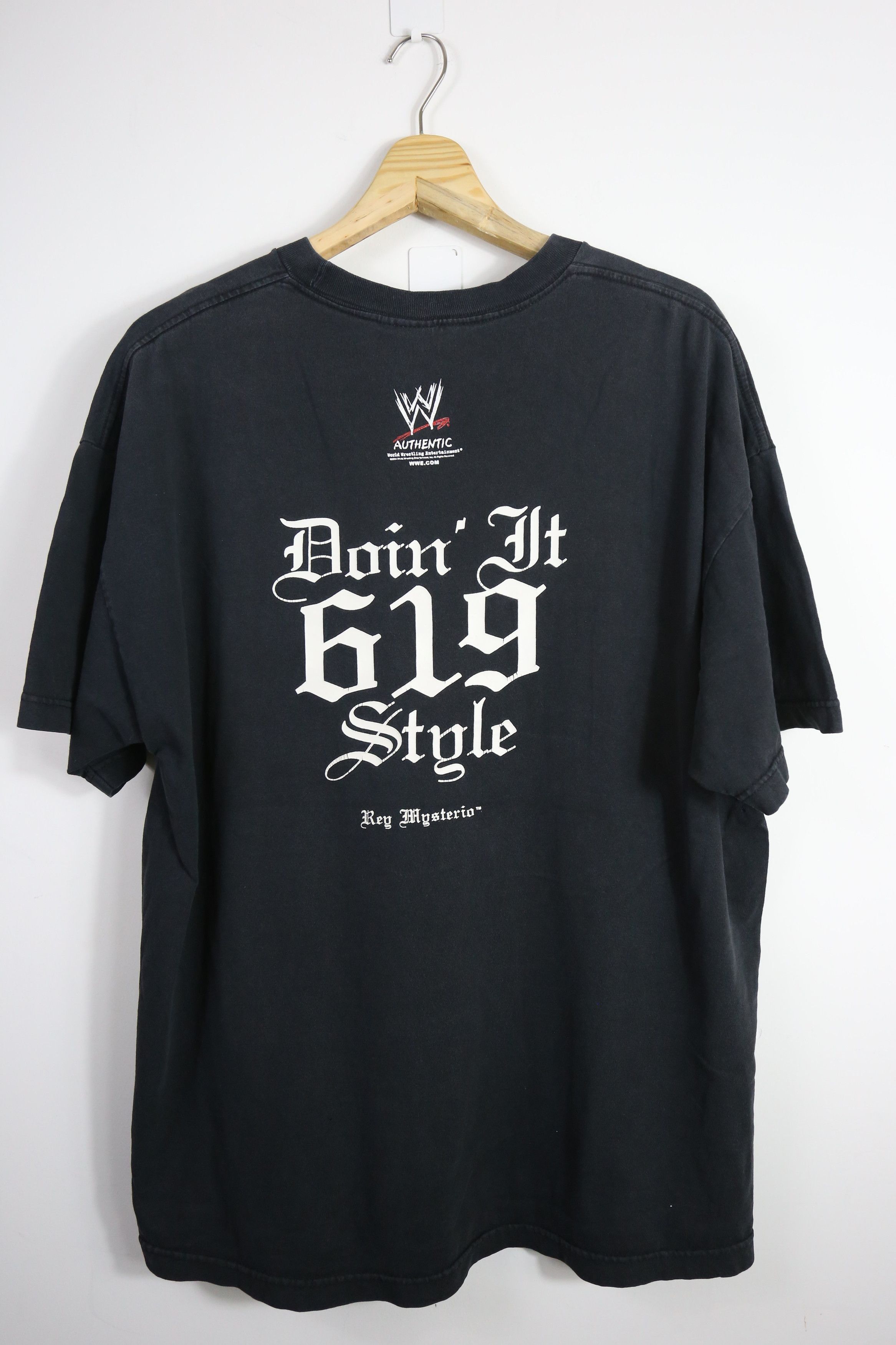 Vintage × WCW/nWo × WWF WWE Rey Mysterio 619 Wrestling T shirt (XXL) GTMB580 Size US XXL / EU 58 / 5 - 2 Thumbnail