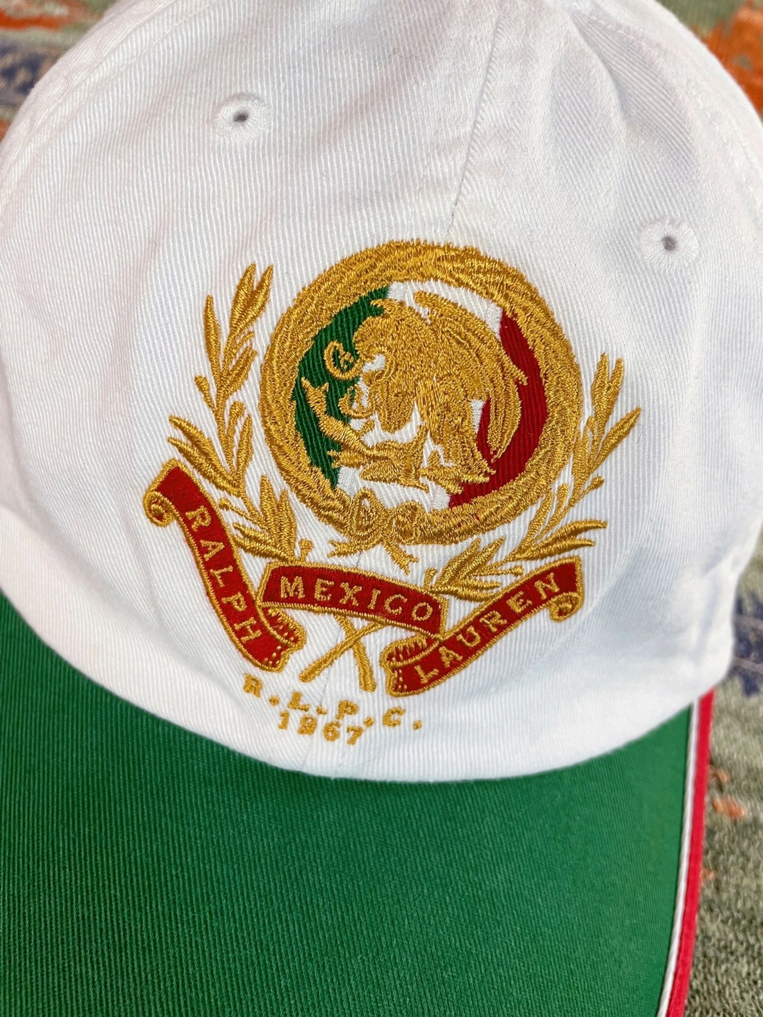 Polo Ralph Lauren Polo Ralph Lauren Mexico Baseball Hat Cap Size ONE SIZE - 2 Thumbnail