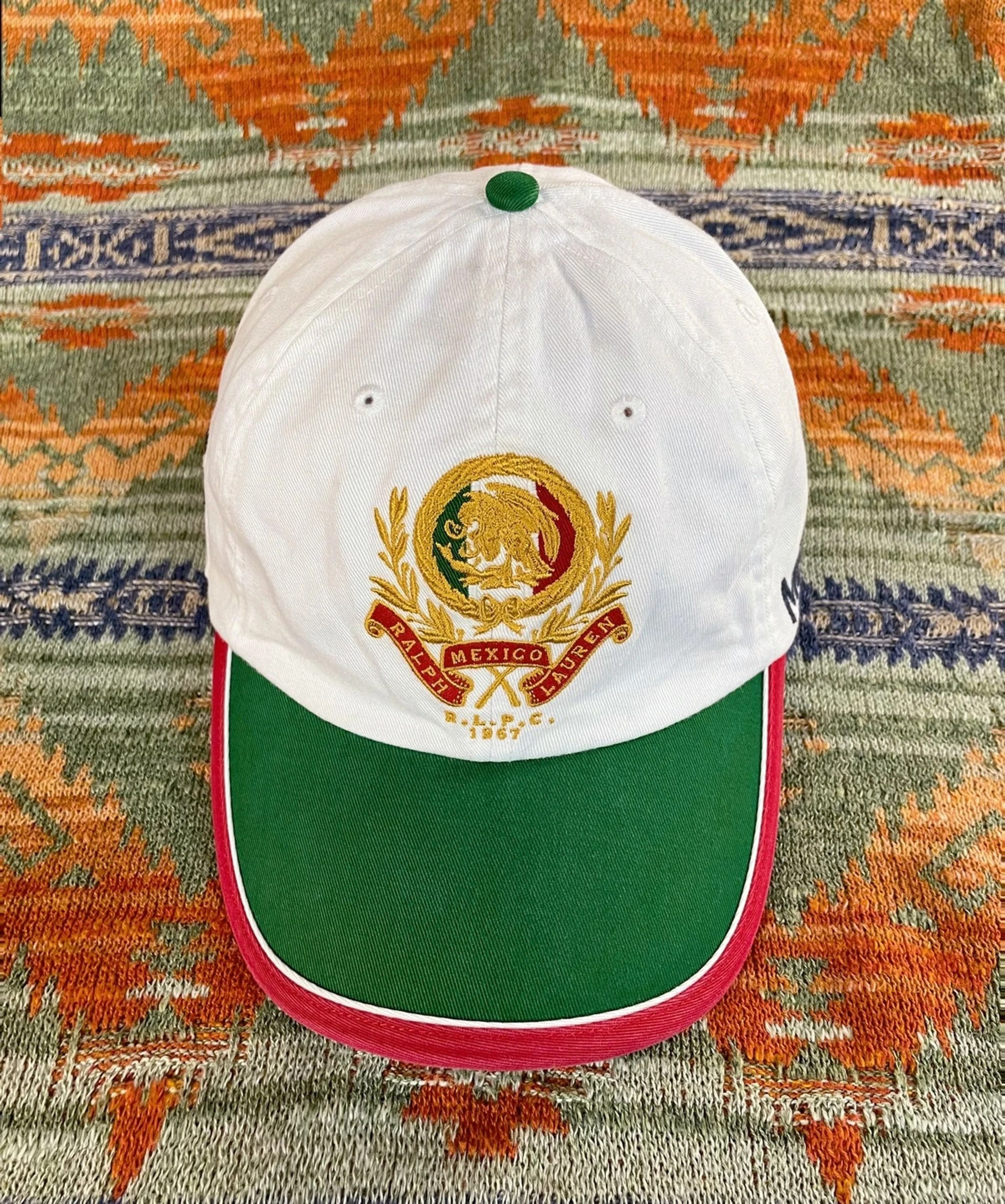 Polo Ralph Lauren Polo Ralph Lauren Mexico Baseball Hat Cap Size ONE SIZE - 1 Thumbnail
