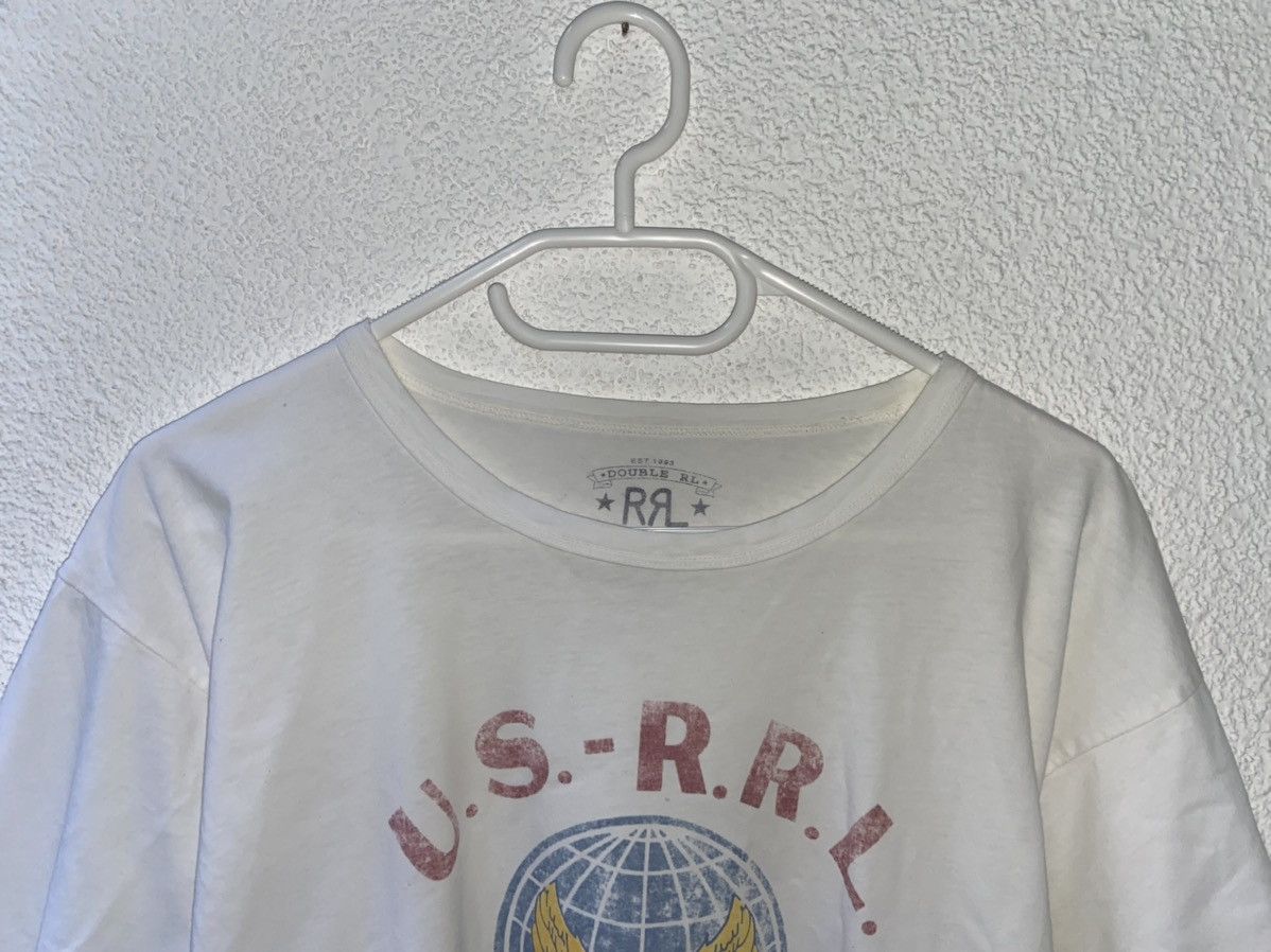 RRL Ralph Lauren Double RR Ralph Laurent t shirt Size US L / EU 52-54 / 3 - 3 Thumbnail