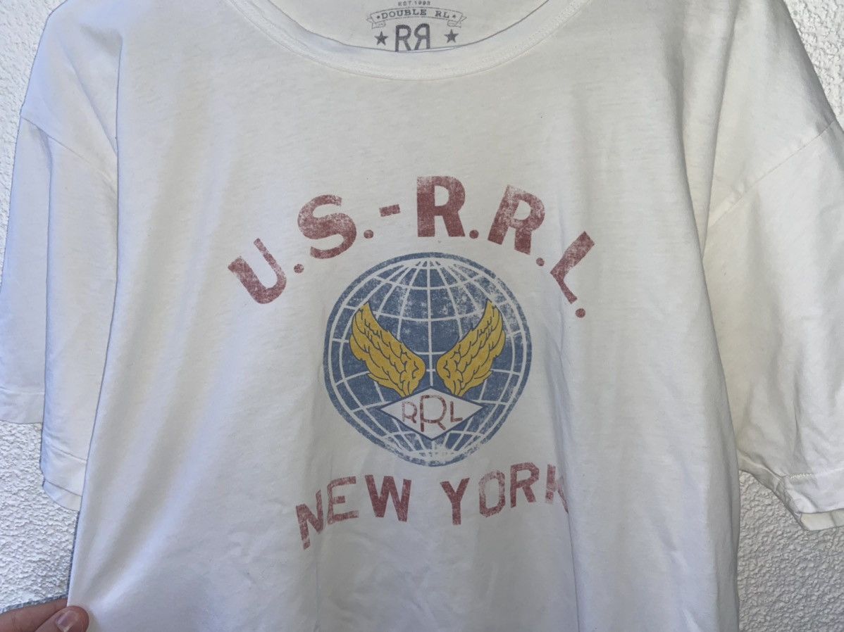 RRL Ralph Lauren Double RR Ralph Laurent t shirt Size US L / EU 52-54 / 3 - 4 Thumbnail