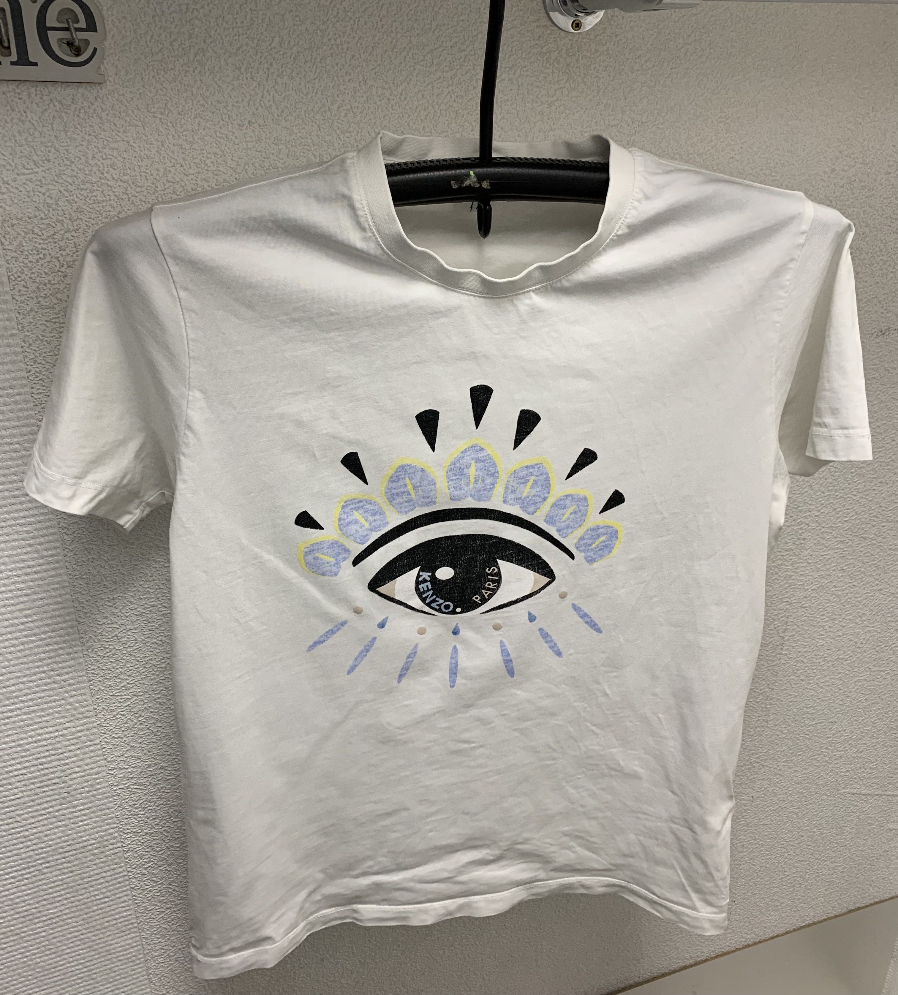Kenzo Kenzo white t-shirt big logo M size Size US M / EU 48-50 / 2 - 1 Thumbnail