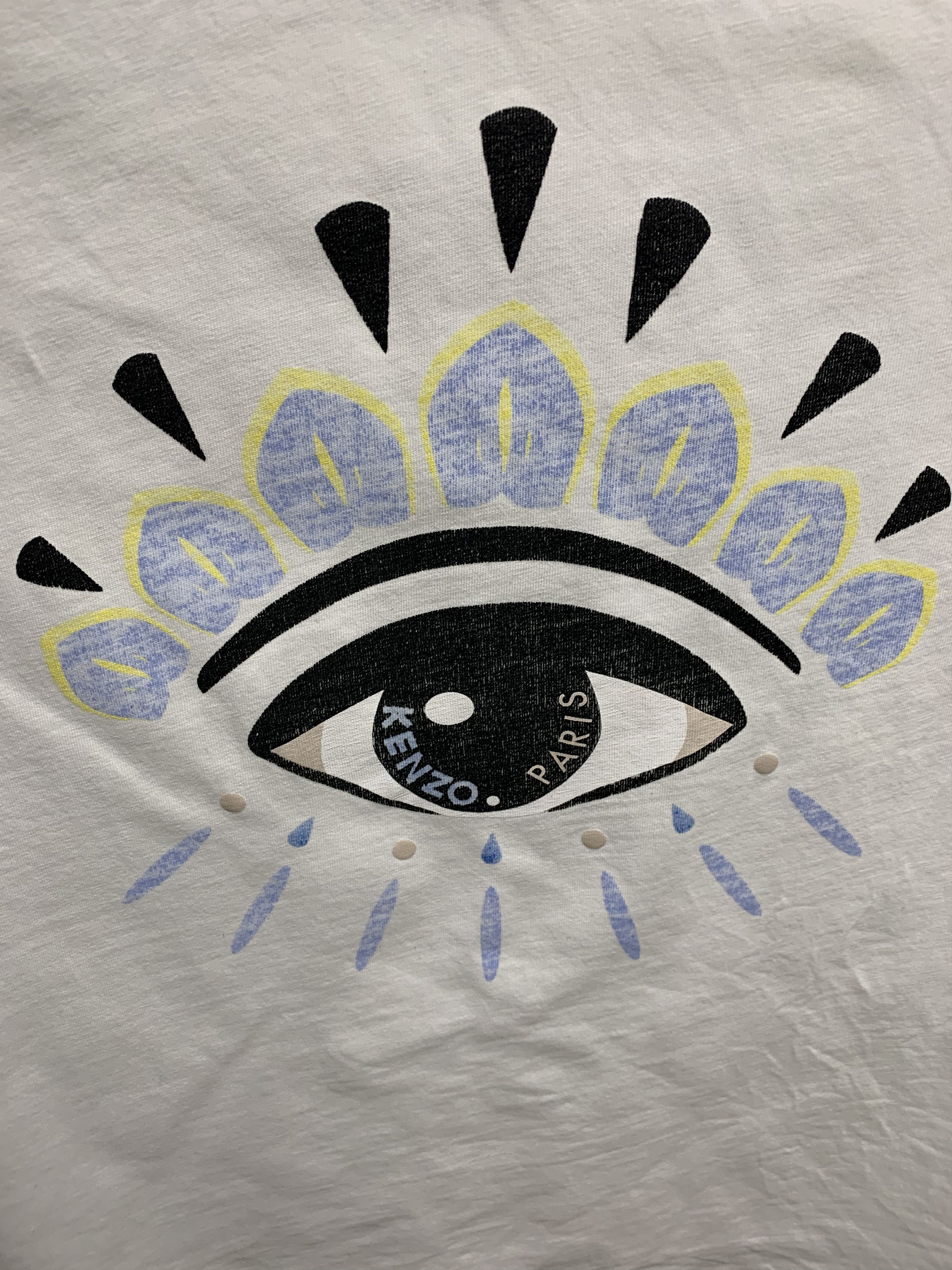Kenzo Kenzo white t-shirt big logo M size Size US M / EU 48-50 / 2 - 6 Thumbnail