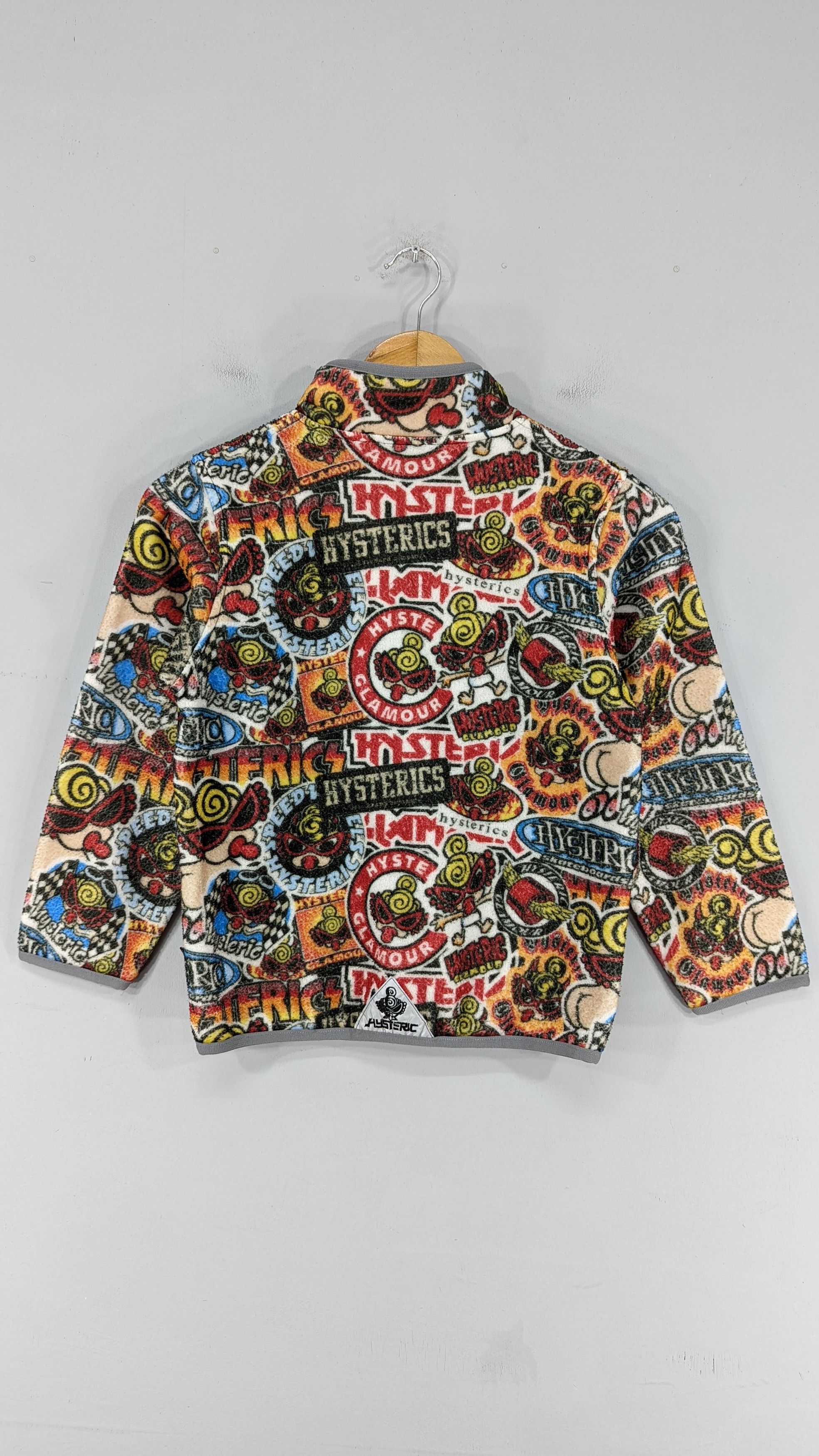 Hysteric Glamour × Japanese Brand 💥RARE💥Kids Hysteric Glamour OVP Fleece Deep Pile Jacket Size US XXS / EU 40 - 11 Thumbnail