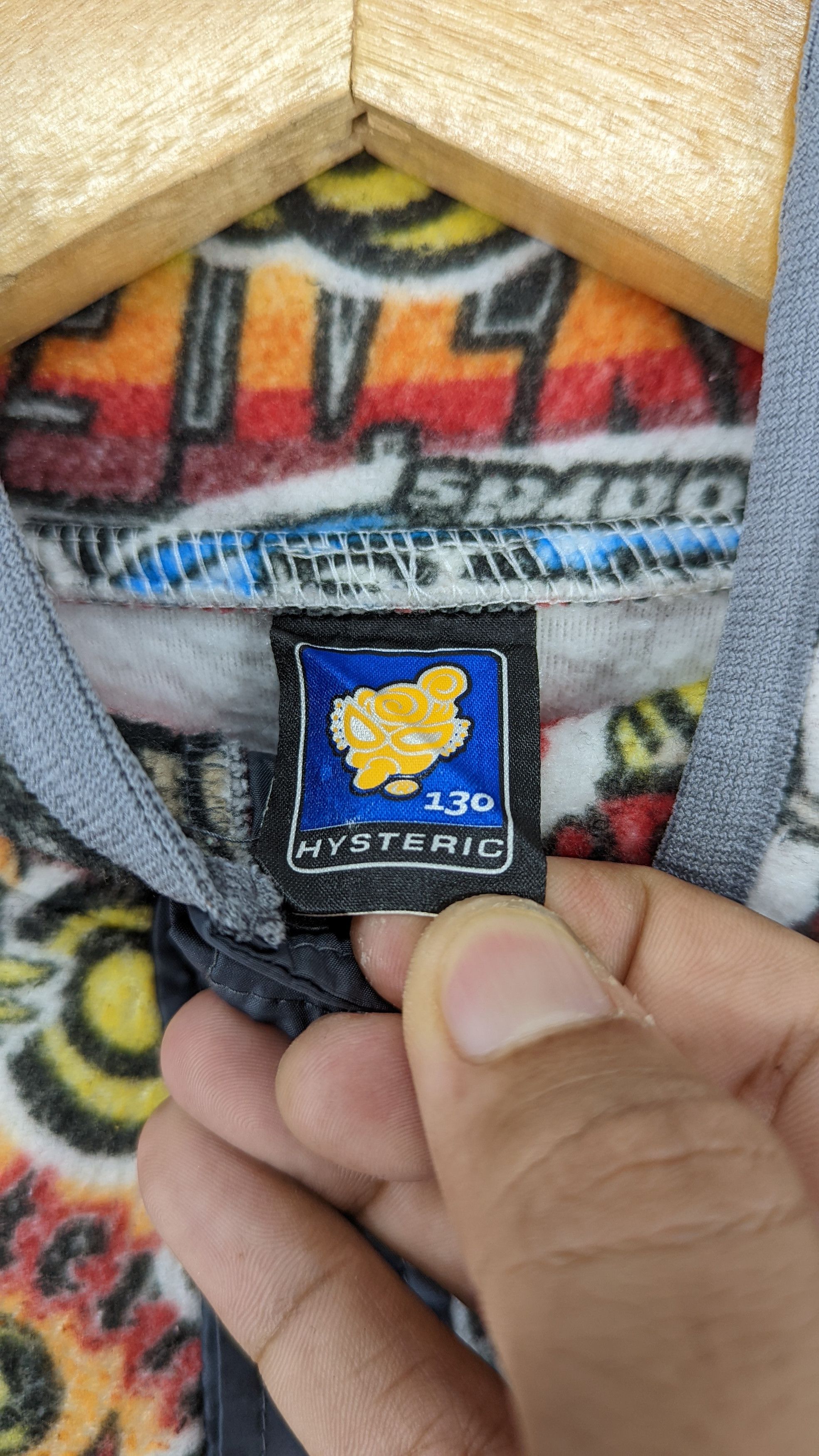 Hysteric Glamour × Japanese Brand 💥RARE💥Kids Hysteric Glamour OVP Fleece Deep Pile Jacket Size US XXS / EU 40 - 7 Thumbnail
