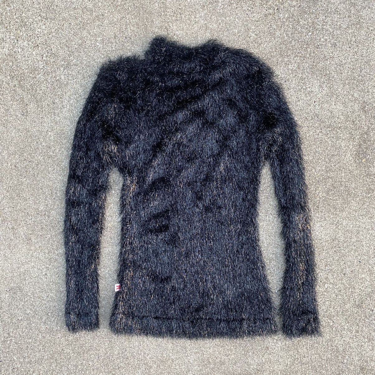 image of Walter Van Beirendonck Sample Mohair Knit Sweater in Black, Men's (Size Small)