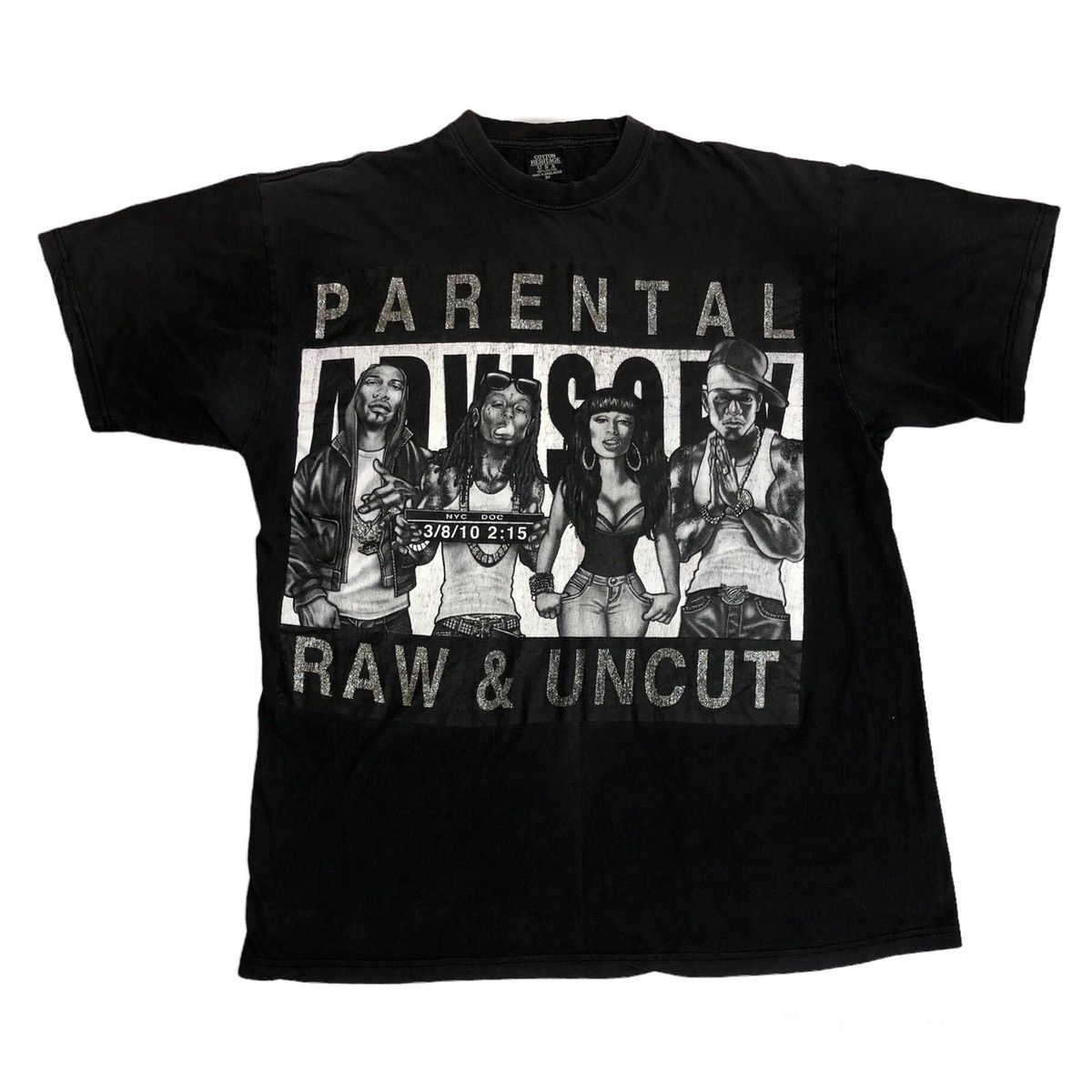 Band Tees 00s Raw Uncut Vintage Rap Tees 50 Cent Lil Wayne Eminem | Grailed, image size:1200x1200