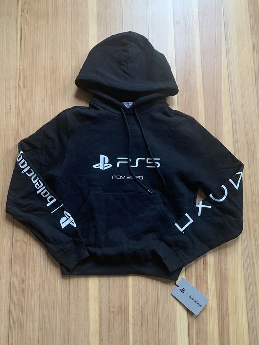 Black playstation online hoodie