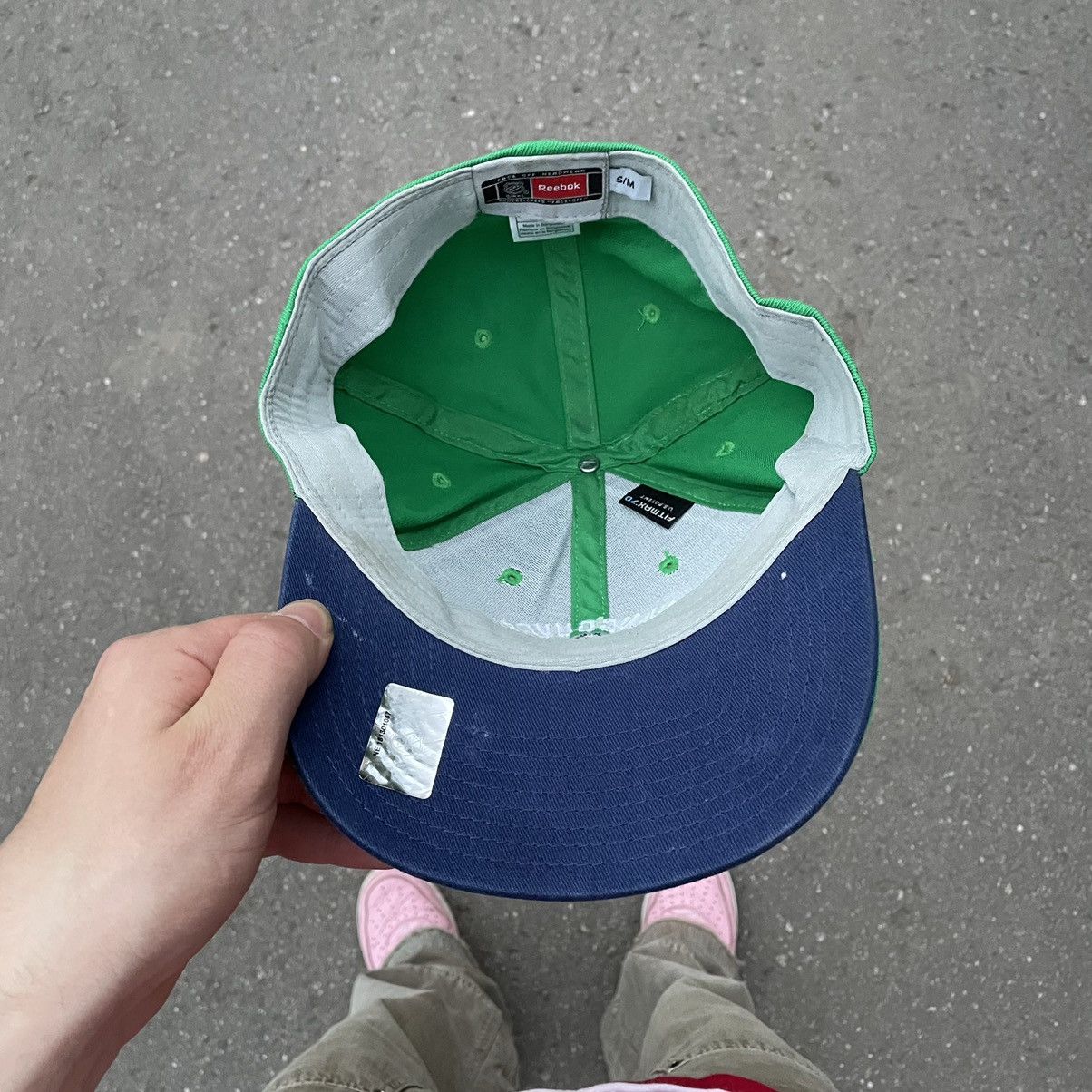 Reebok Vintage 90s Vancouver Reebok Art Kanye Cap Hat Streetwear Size ONE SIZE - 5 Thumbnail