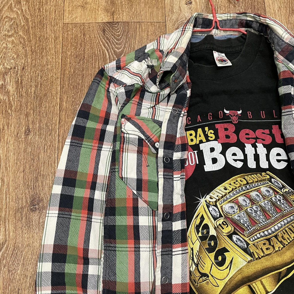 G-Star Vintage Flannel Shirt Travis Scott Style Streetwear Hype Size US XL / EU 56 / 4 - 4 Thumbnail
