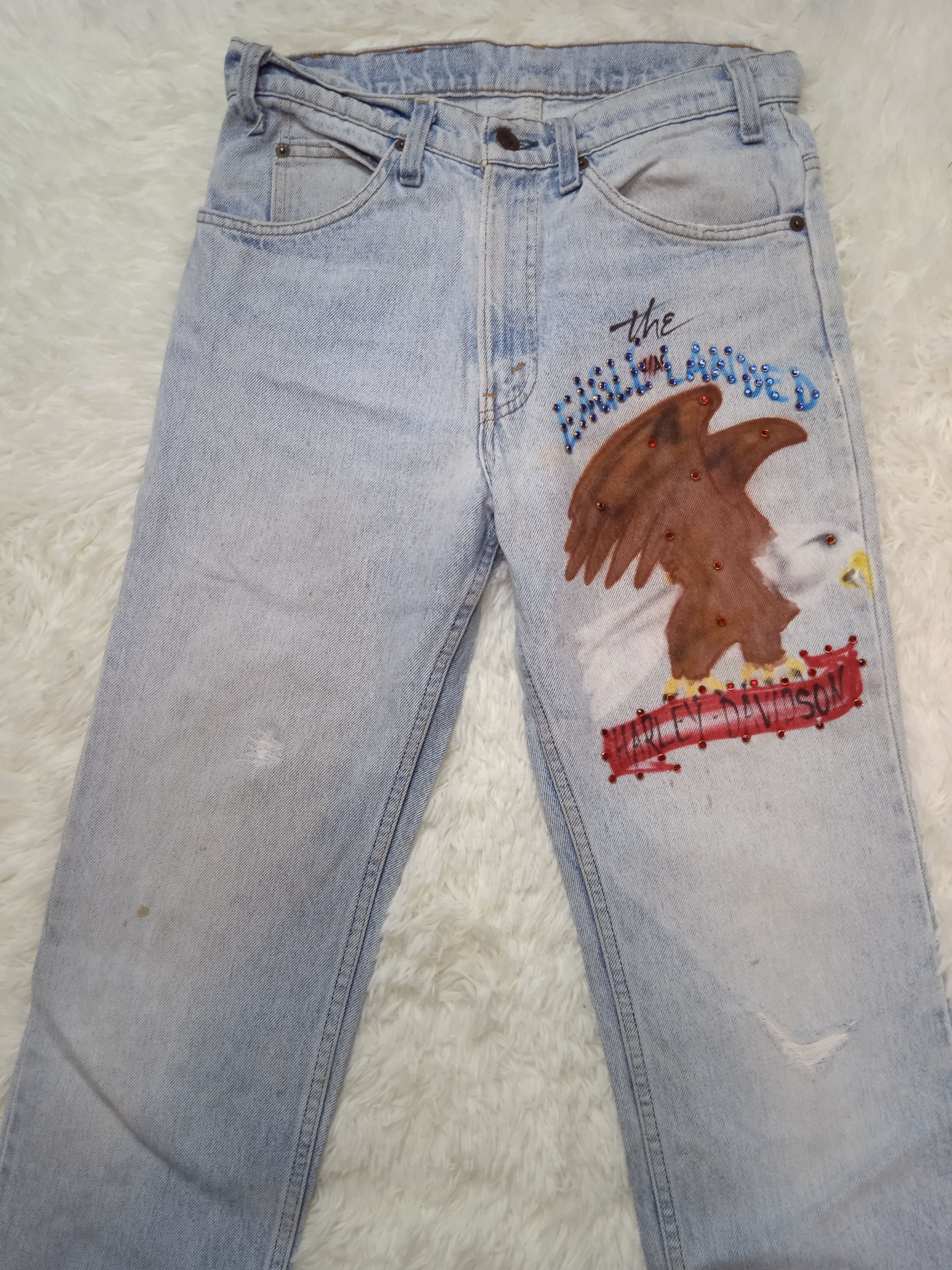 Levi's Vintage 80s Levi's Orange Tab 509 Size US 30 / EU 46 - 7 Thumbnail