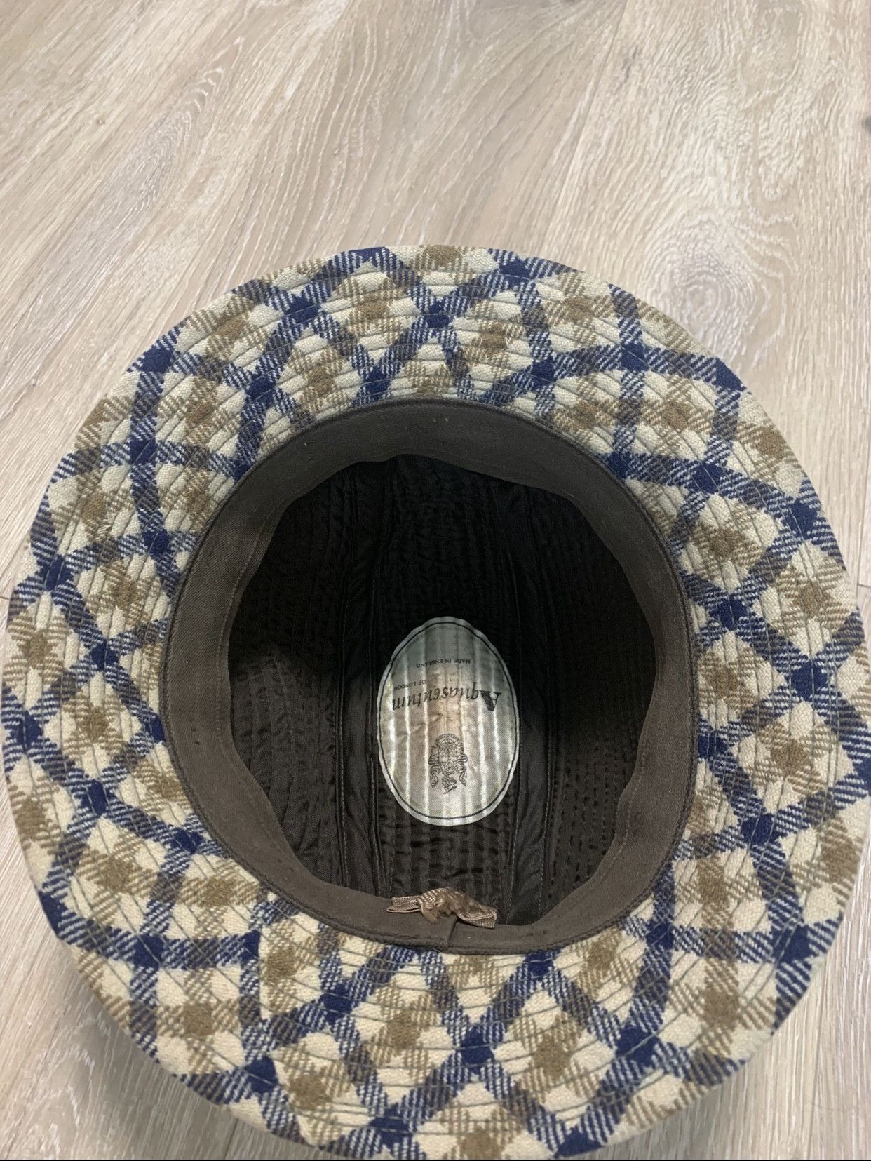 Aquascutum Aquascutum vintage full print hat cup cap monogram Size ONE SIZE - 4 Thumbnail