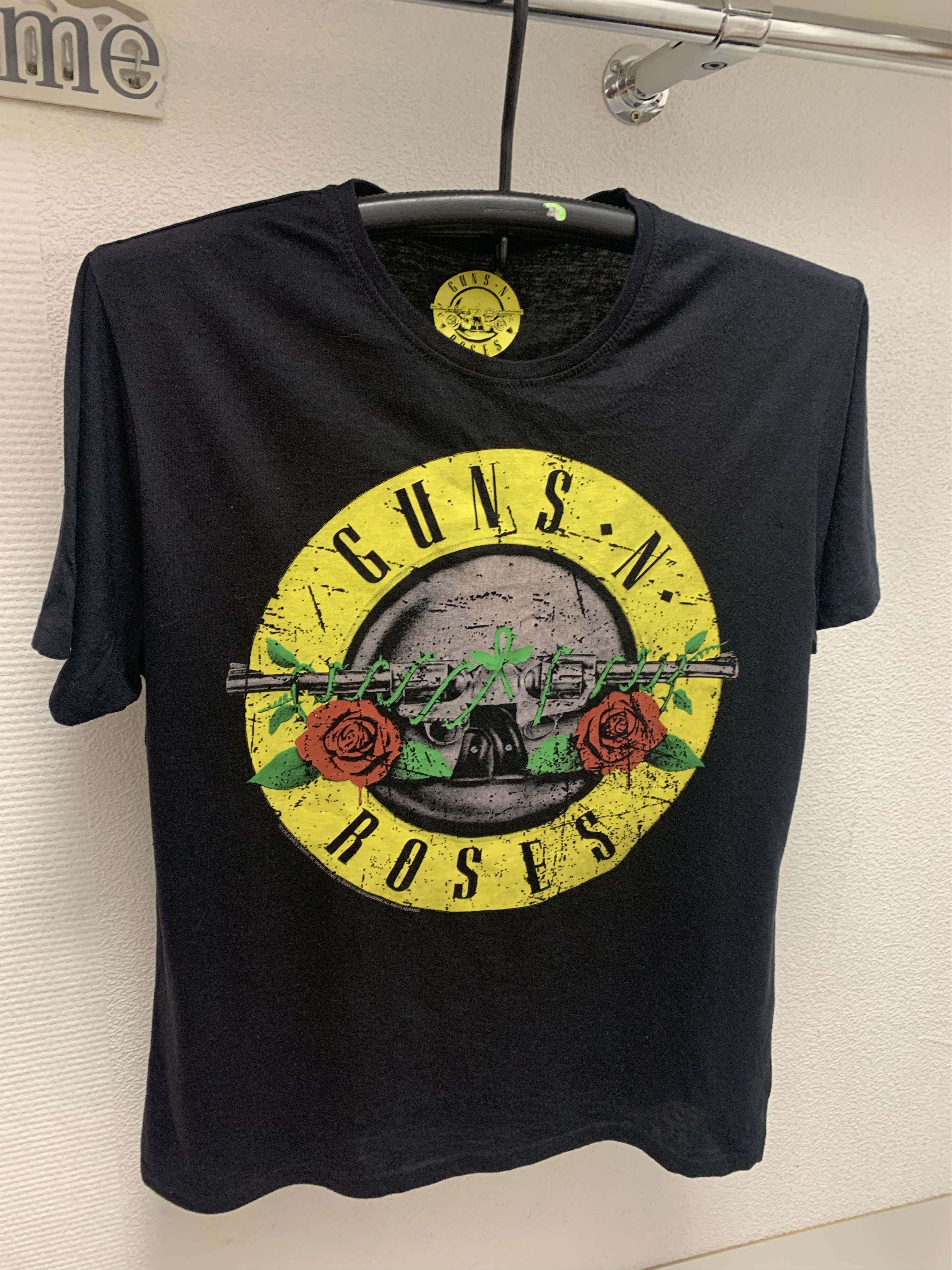 Band Tees Guns N Roses big logo black t-shirt 2012 M rock band Size US M / EU 48-50 / 2 - 1 Thumbnail
