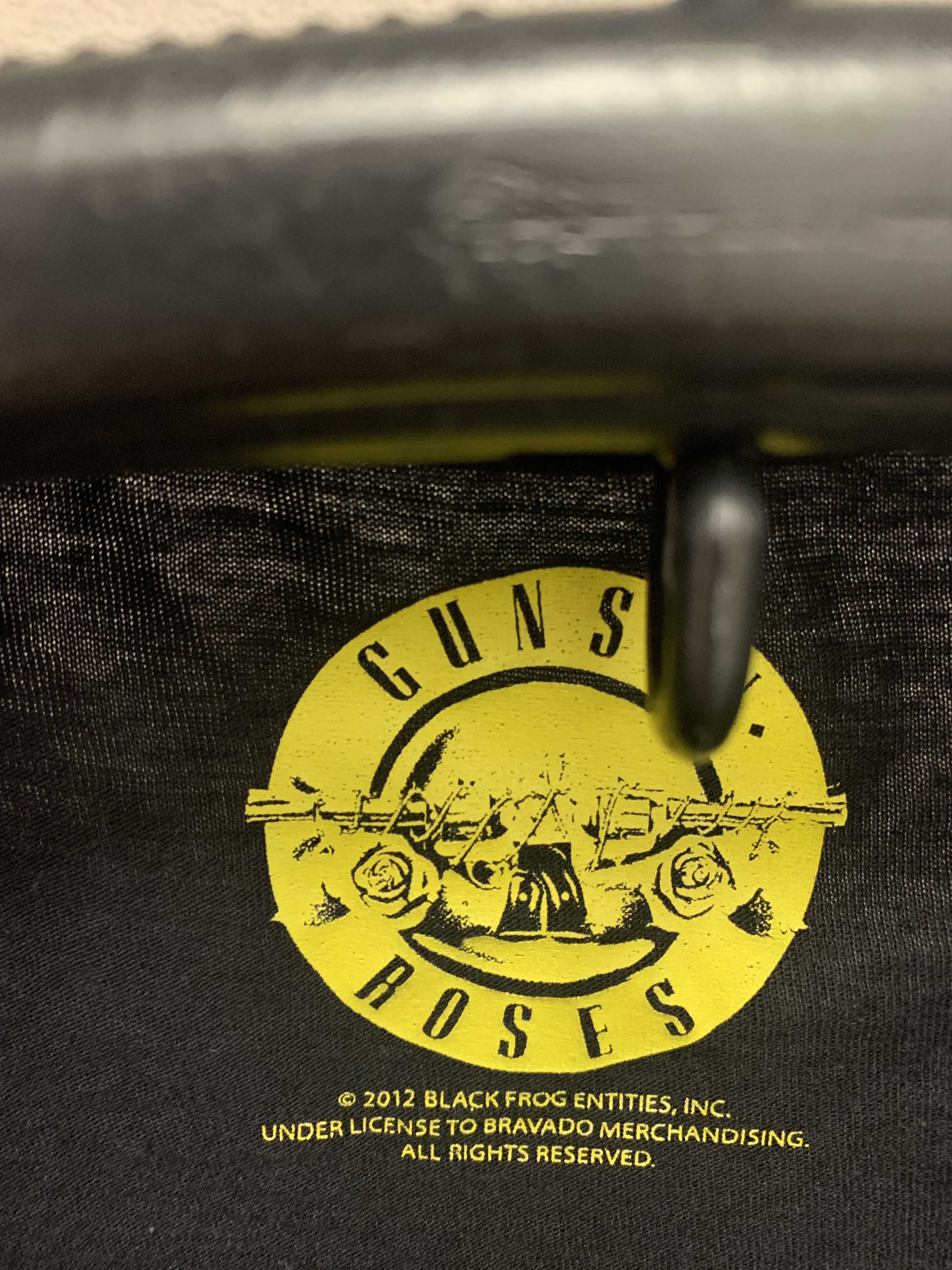 Band Tees Guns N Roses big logo black t-shirt 2012 M rock band Size US M / EU 48-50 / 2 - 3 Thumbnail