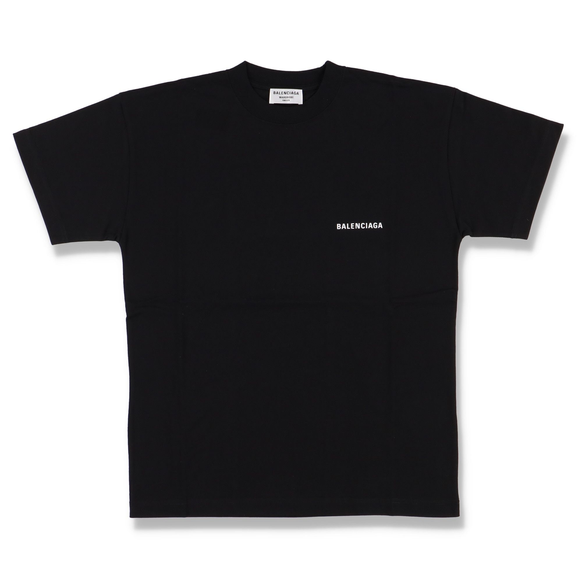 Balenciaga Black Vintage Logo Print Relaxed T-Shirt Size XS / US 0-2 / IT 36-38 - 6 Thumbnail