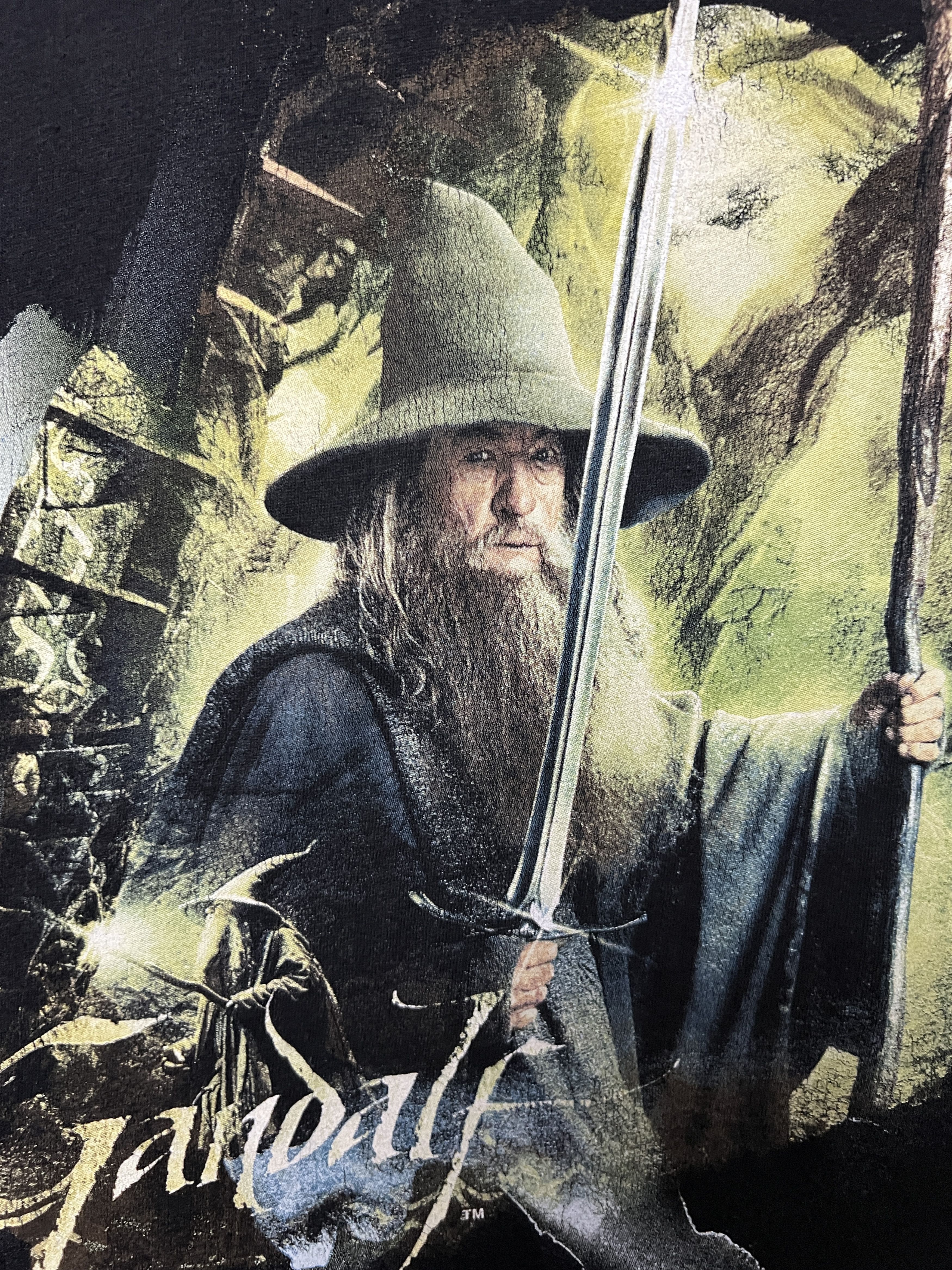 Vintage Vintage 2013 Hobbit Gandalf Movie T-shirt Size US L / EU 52-54 / 3 - 8 Thumbnail