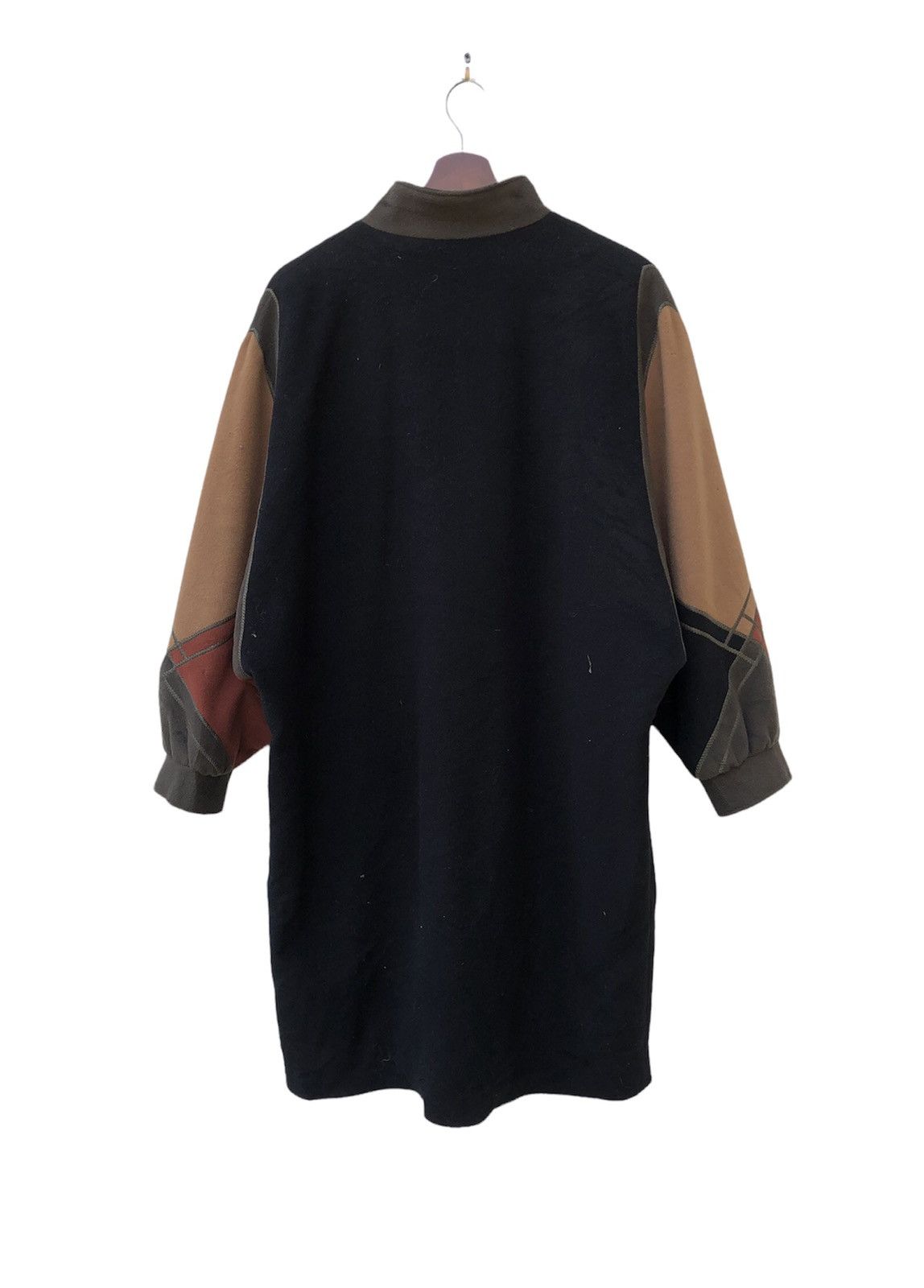 Other FranceDesigner PhilipeVallereuil Overcoat Patchwork Size M / US 6-8 / IT 42-44 - 2 Thumbnail