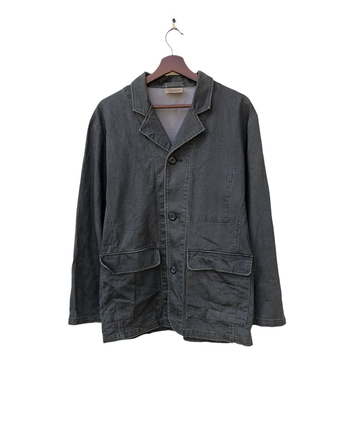 Japanese Brand Japanese Brand Smith Stripe Chore Jacket. Size US M / EU 48-50 / 2 - 1 Thumbnail