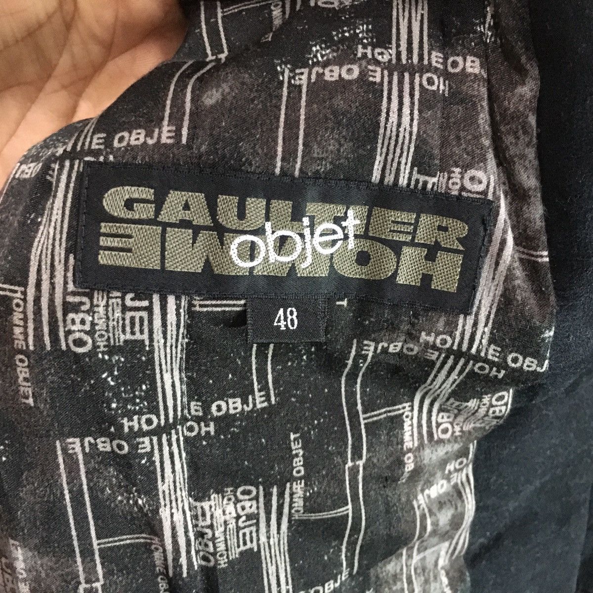 Gaultier Homme Objet × Jean Paul Gaultier 🔥‼️🔥‼️🔥Gaultier Objet Homme Jpg Jacket M size Size US M / EU 48-50 / 2 - 9 Thumbnail