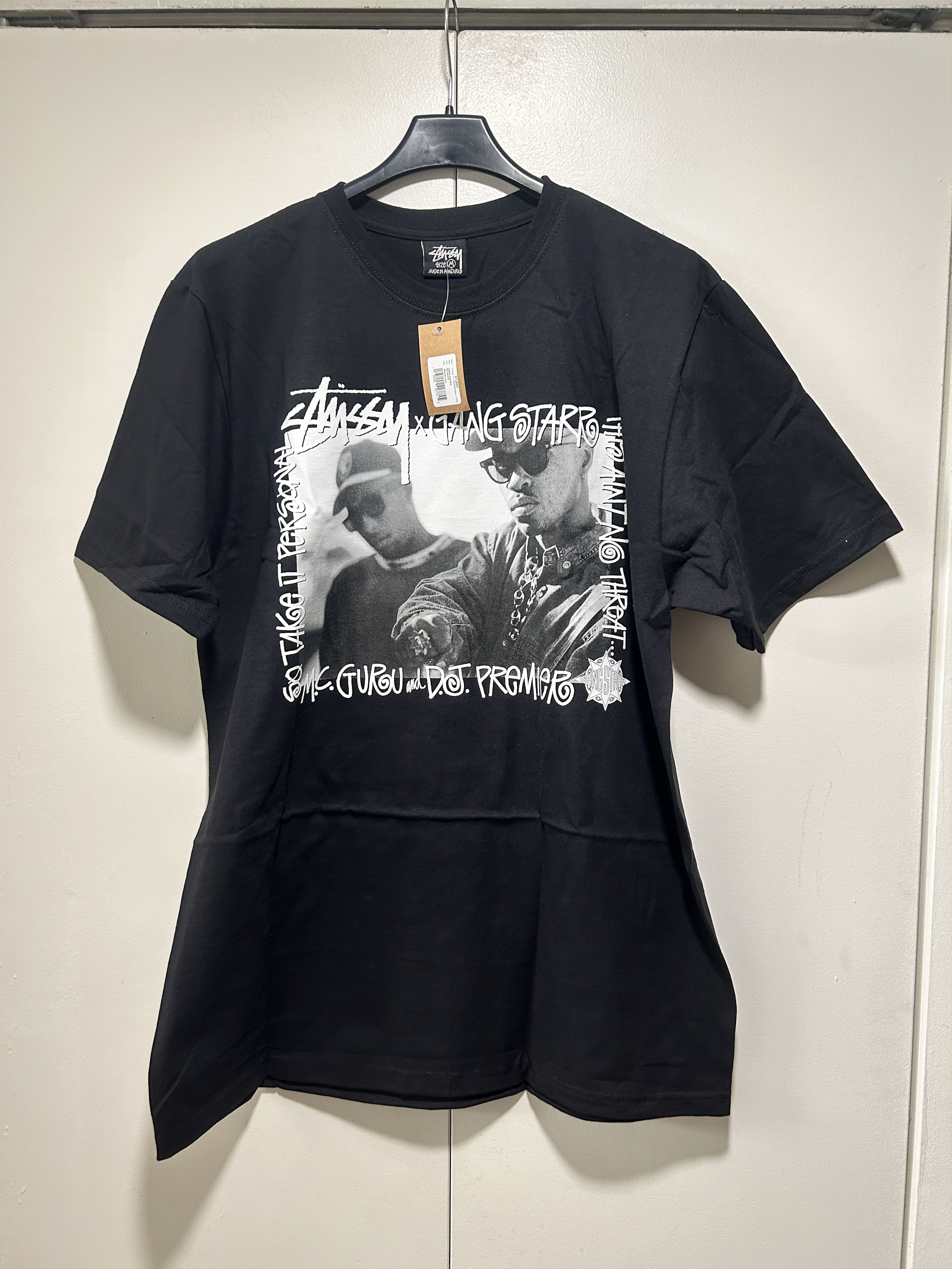 Stussy Stussy Gang Starr Take It Personal Tee - black | Grailed