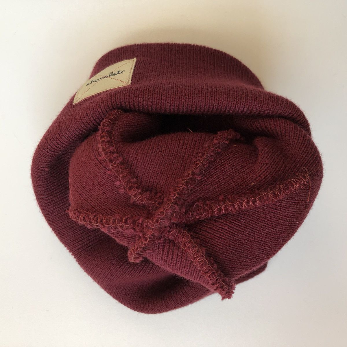 Chocolate Chocolate Beanie BURGUNDY Size ONE SIZE - 3 Thumbnail