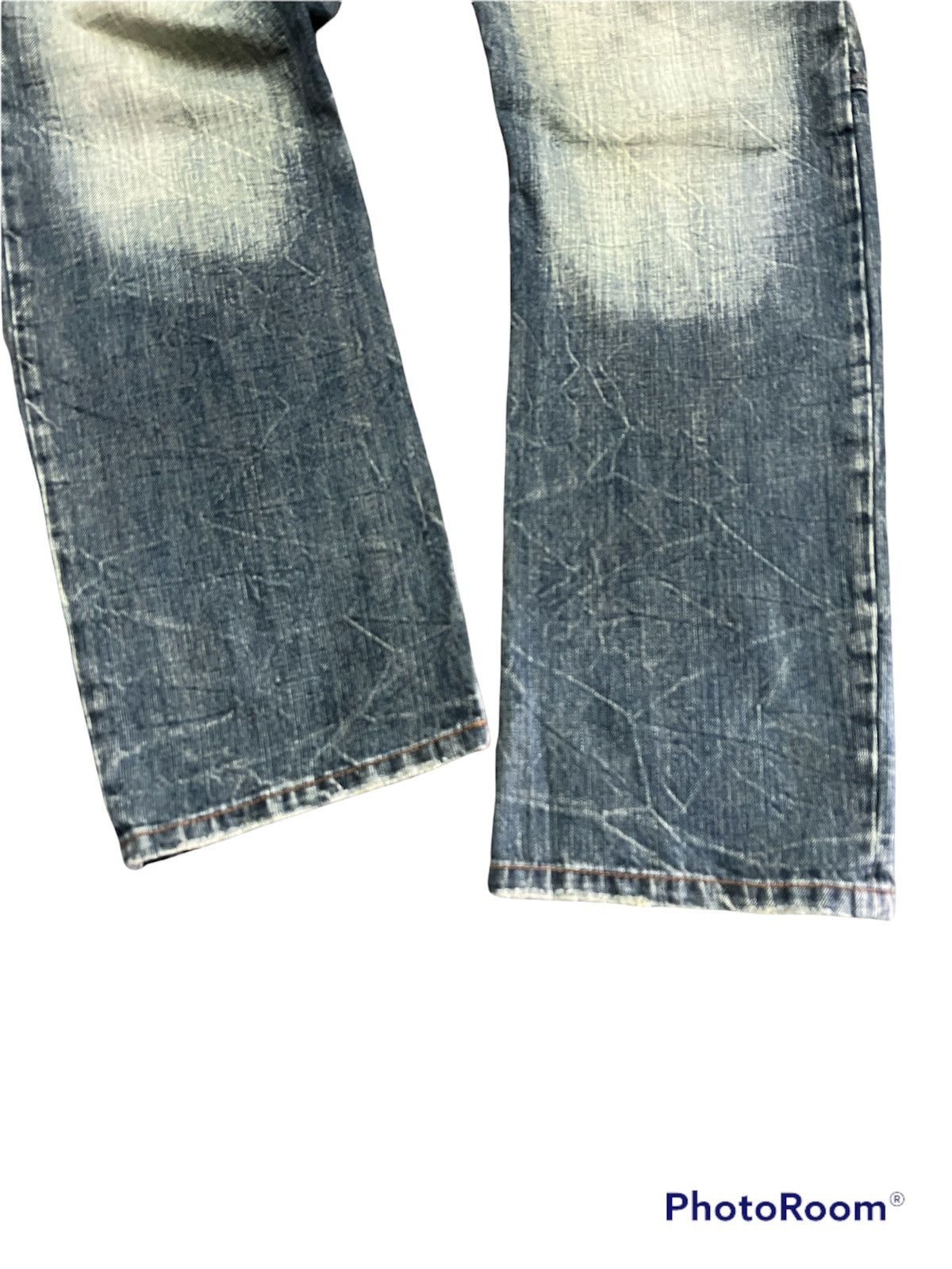Japanese Brand Japanese Brand Distressed Washer Kurt Kobain Double Waist Size US 30 / EU 46 - 7 Thumbnail