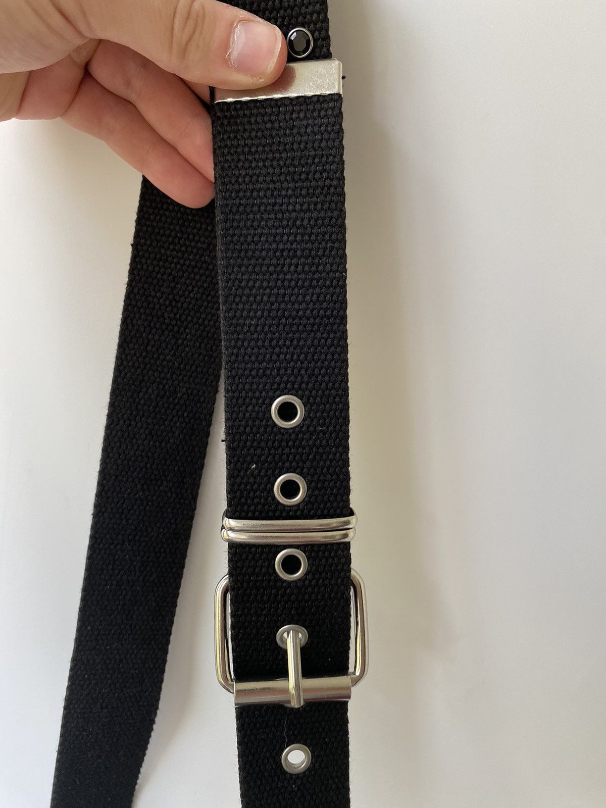 Japanese Brand 🇺🇸 Vintage 90s Japanese Metal Punk Rock Emo Goth Belt Japan Size ONE SIZE - 5 Thumbnail
