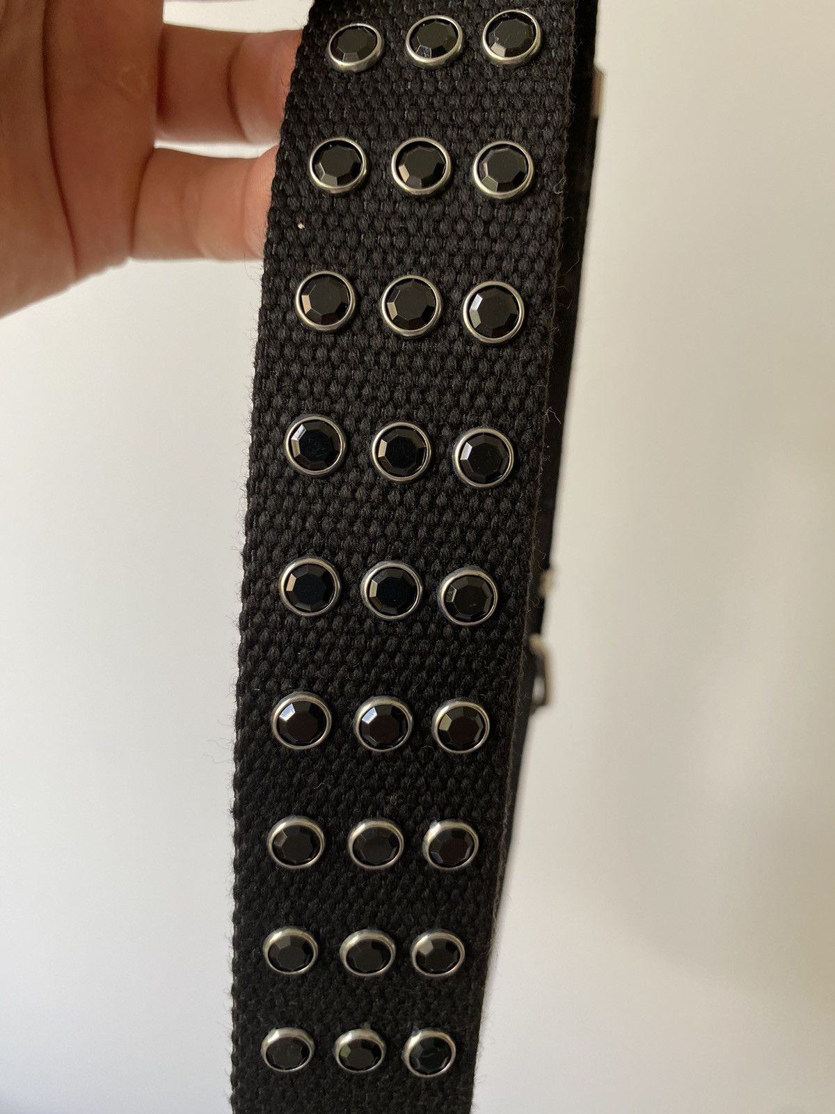 Japanese Brand 🇺🇸 Vintage 90s Japanese Metal Punk Rock Emo Goth Belt Japan Size ONE SIZE - 4 Thumbnail