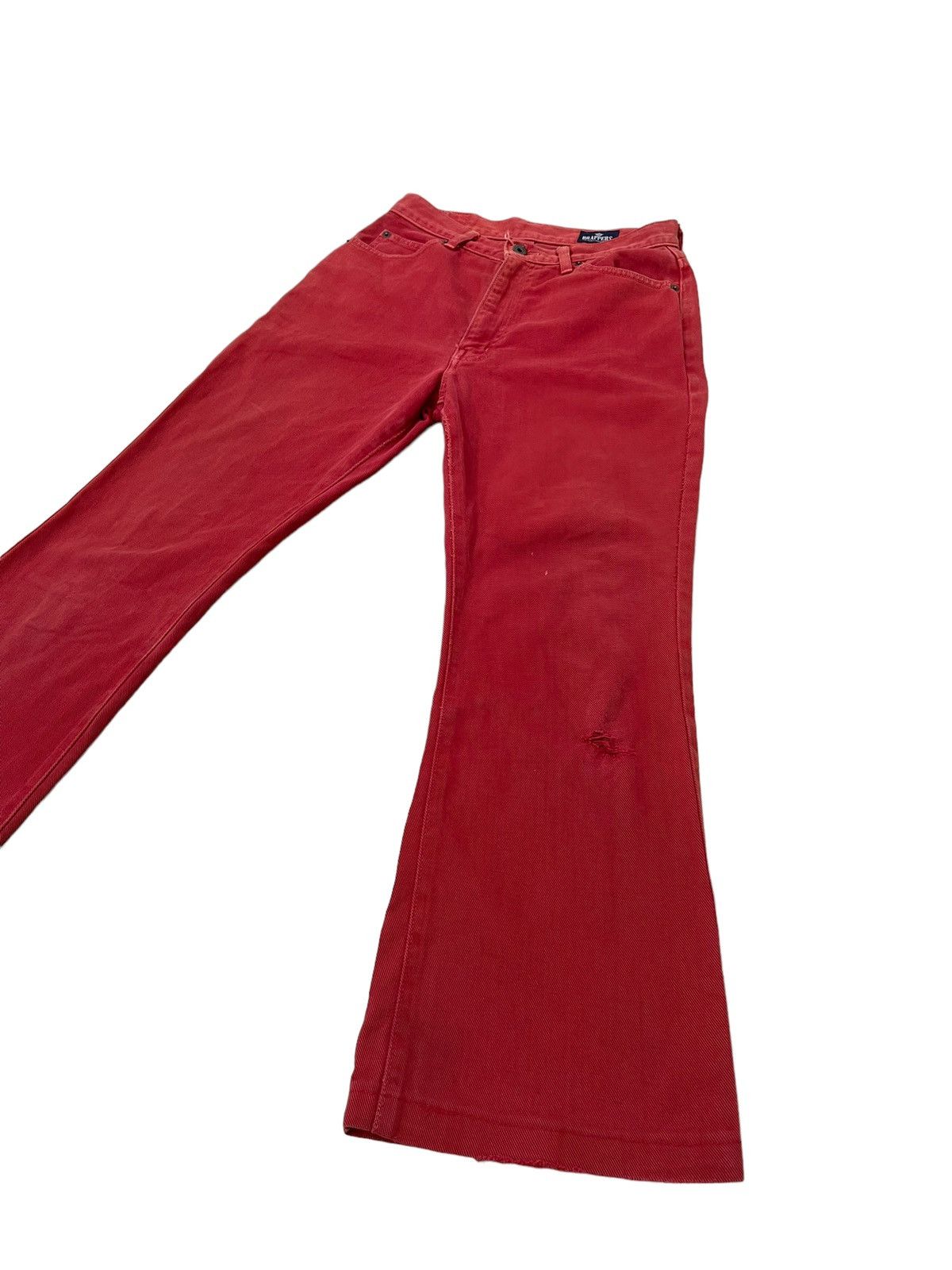 Japanese Brand Flare Jeans Vtg Brappers High Rise Boot Cut 11🟦 Size US 28 / EU 44 - 3 Thumbnail