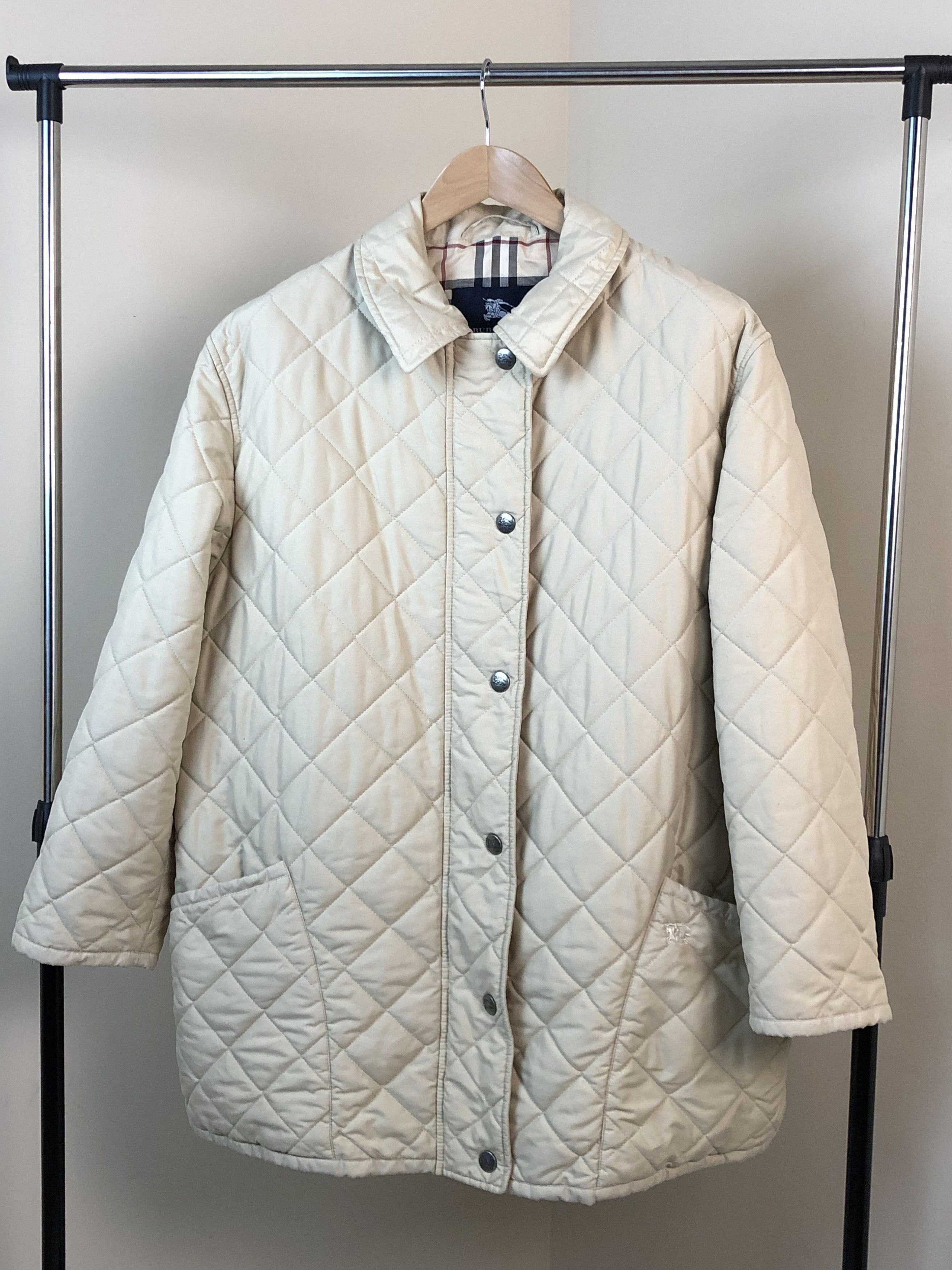 Burberry Burberry Nova check quilted jacket Size US M / EU 48-50 / 2 - 2 Thumbnail