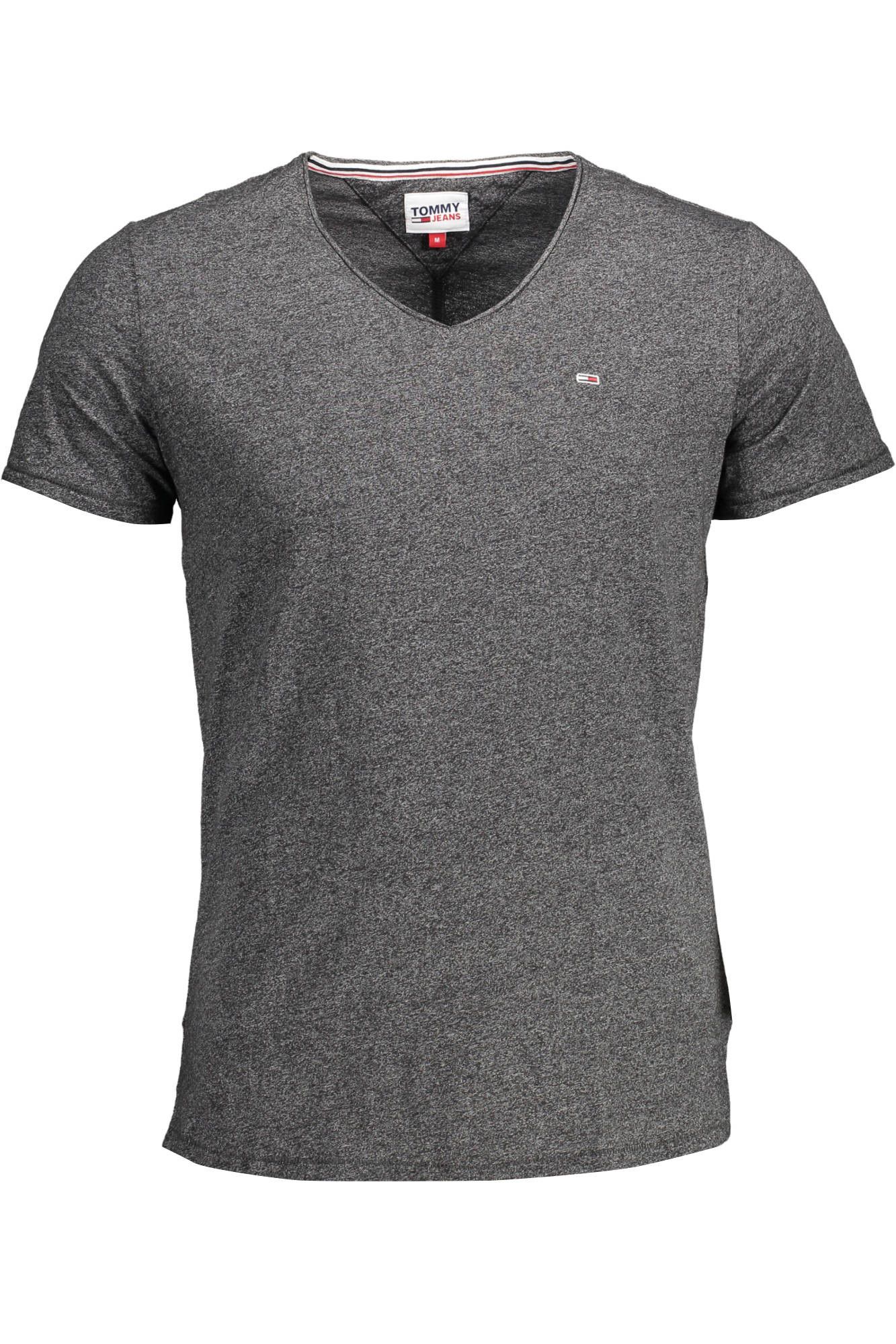 Tommy Hilfiger Grigio Cotton Men T-Shirt main image 0