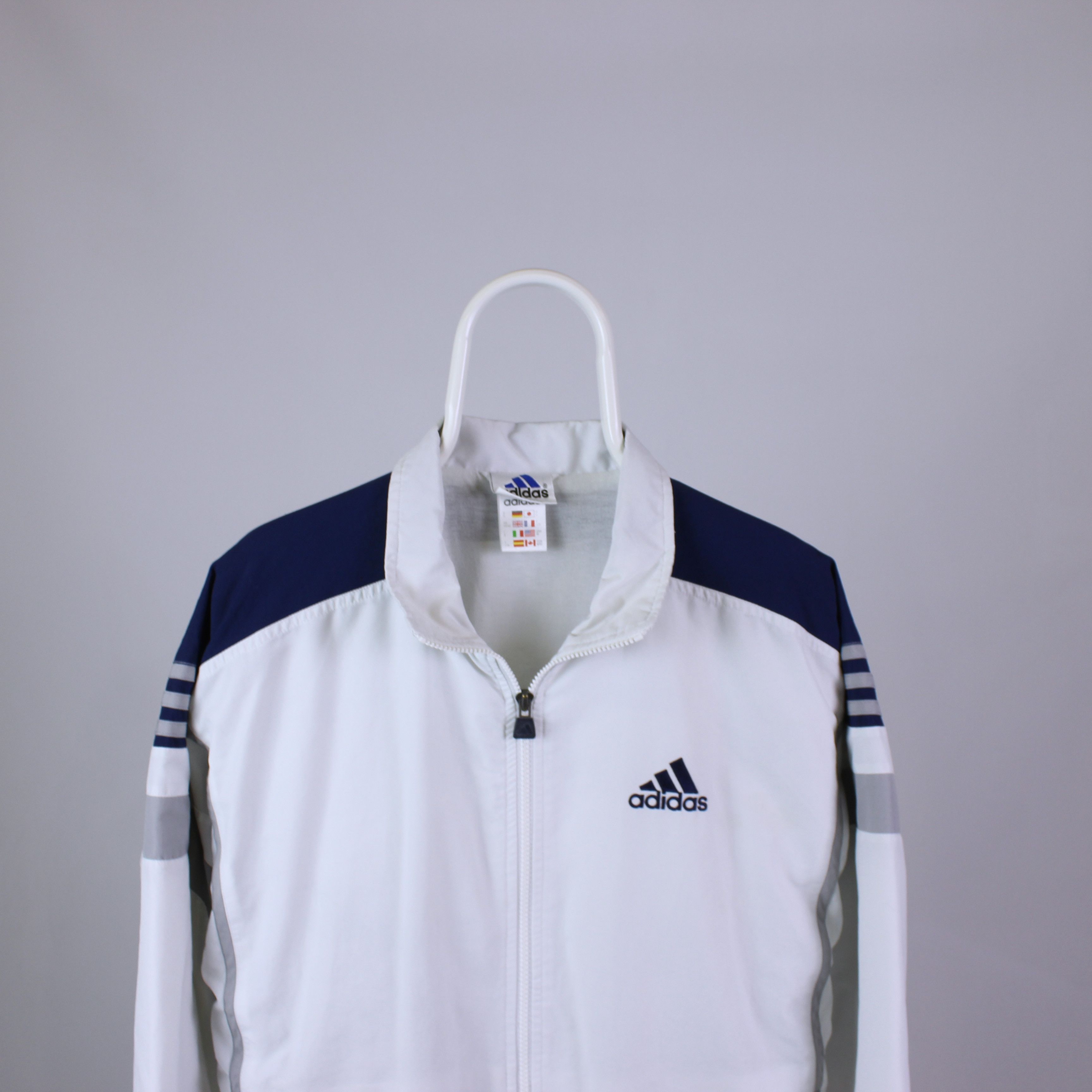 Adidas Vintage Adidas light jacket rare tracksuit Size US M / EU 48-50 / 2 - 3 Thumbnail