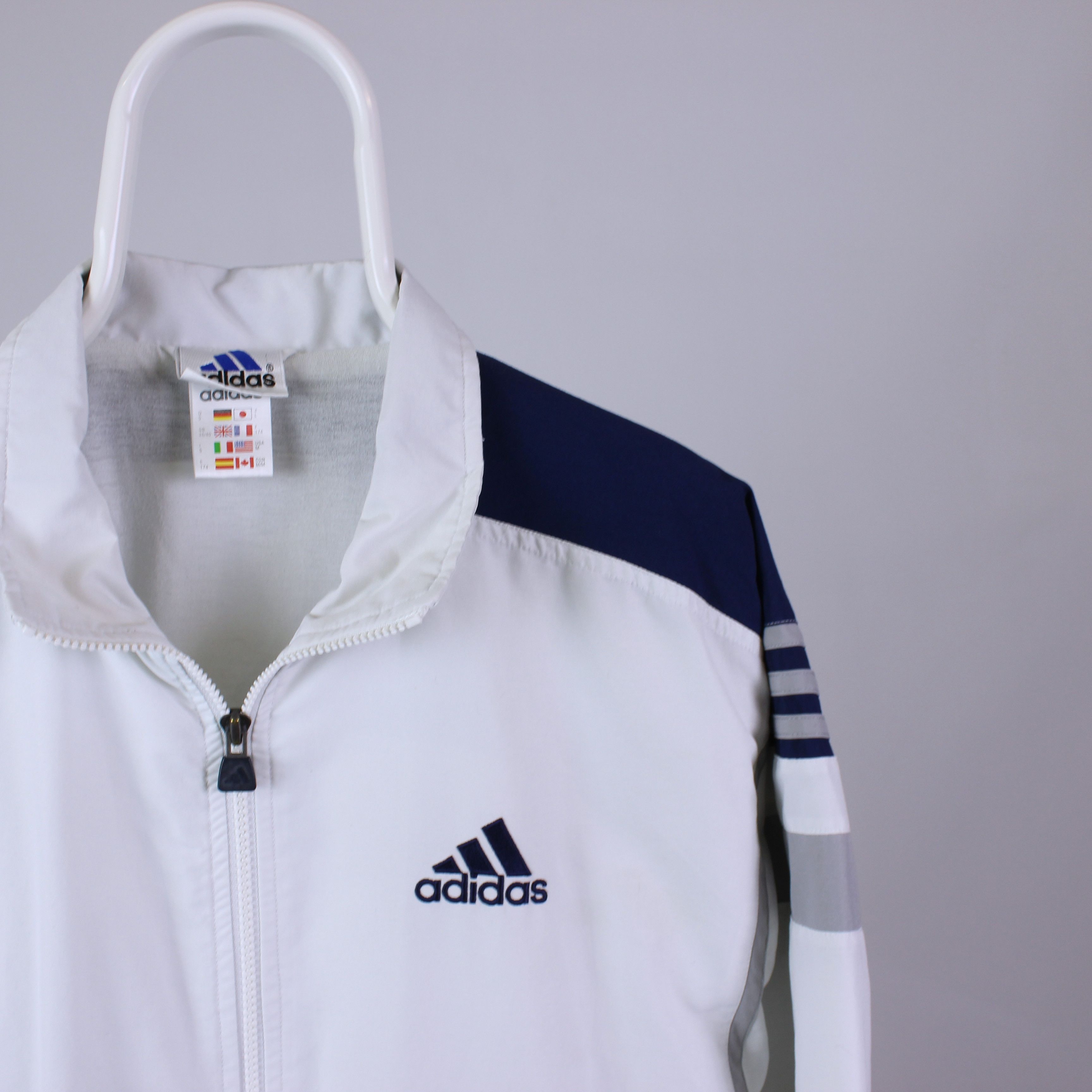 Adidas Vintage Adidas light jacket rare tracksuit Size US M / EU 48-50 / 2 - 6 Thumbnail