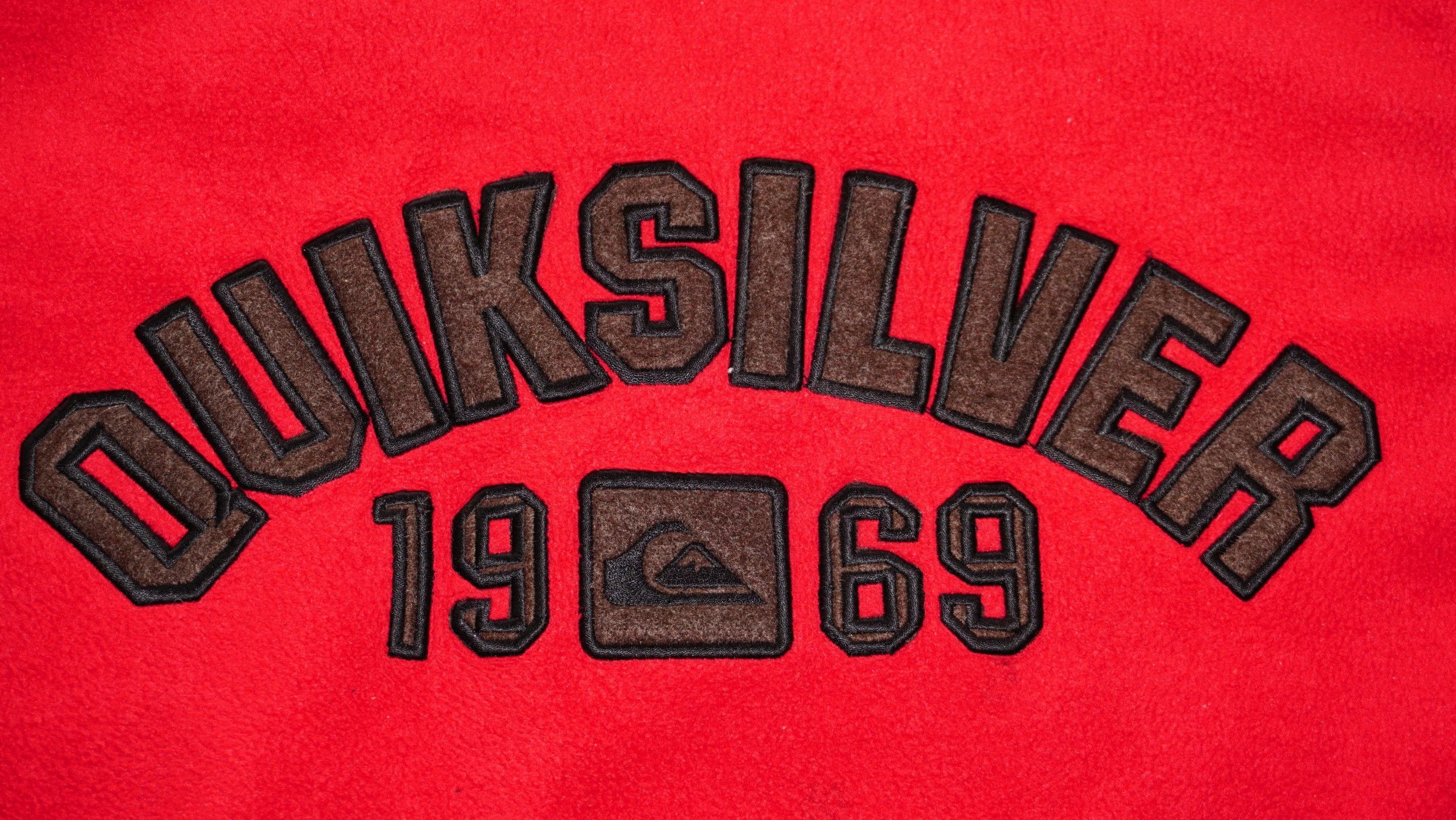 Quiksilver × Vintage Quicksilver Y2K Vintage Big Logo Fleece Sweatshirt Hoodie Size US S / EU 44-46 / 1 - 4 Thumbnail