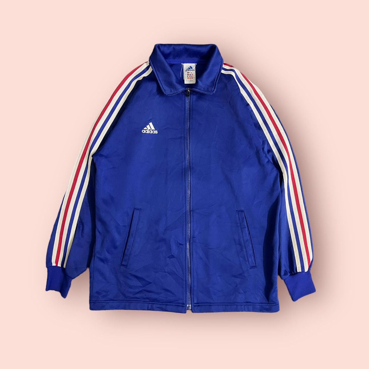 Y2k ADIDAS JACKET JAPAN/FRANCE COLOR WAY