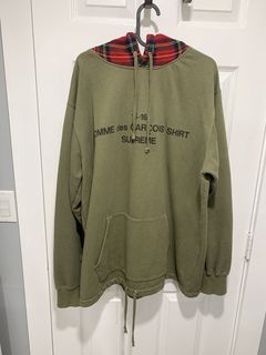 Supreme comme des hot sale garcons shirt sweater