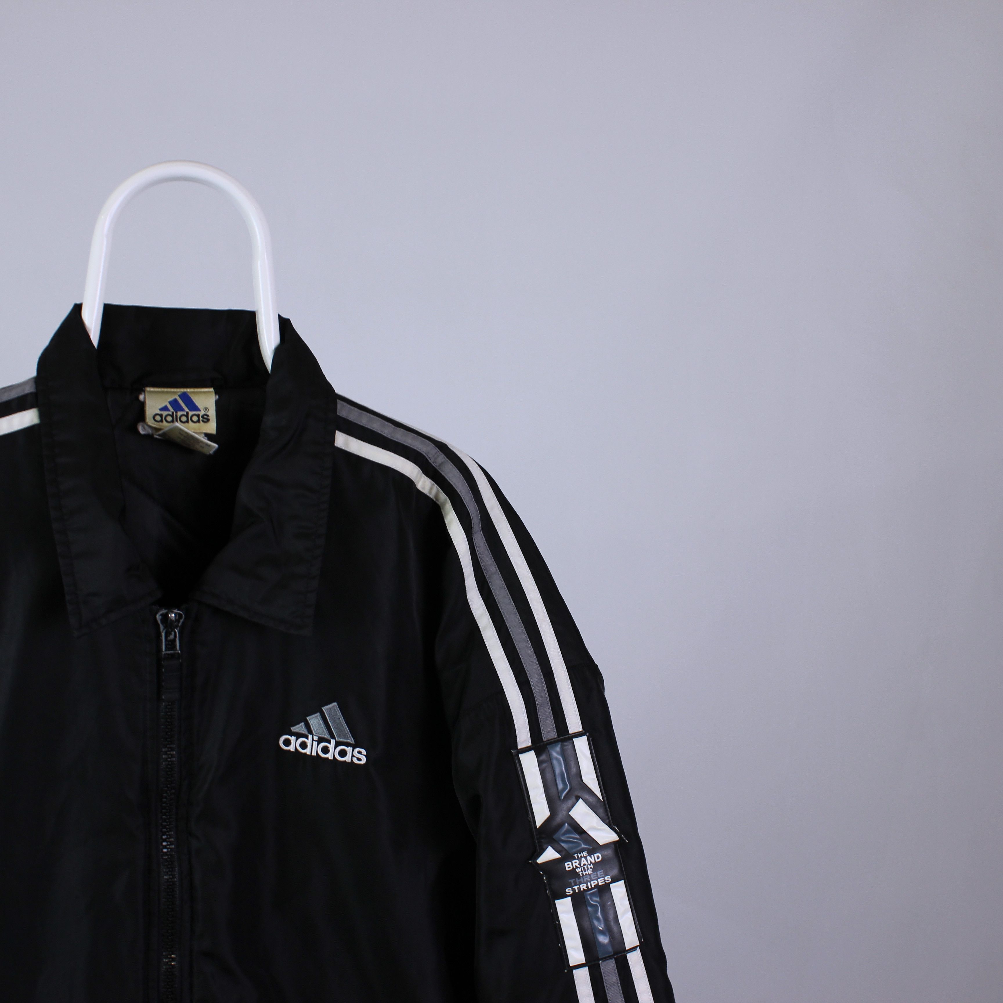 Adidas Vintage Adidas Tracksuit Jacket Rare Logo Grailed 0111