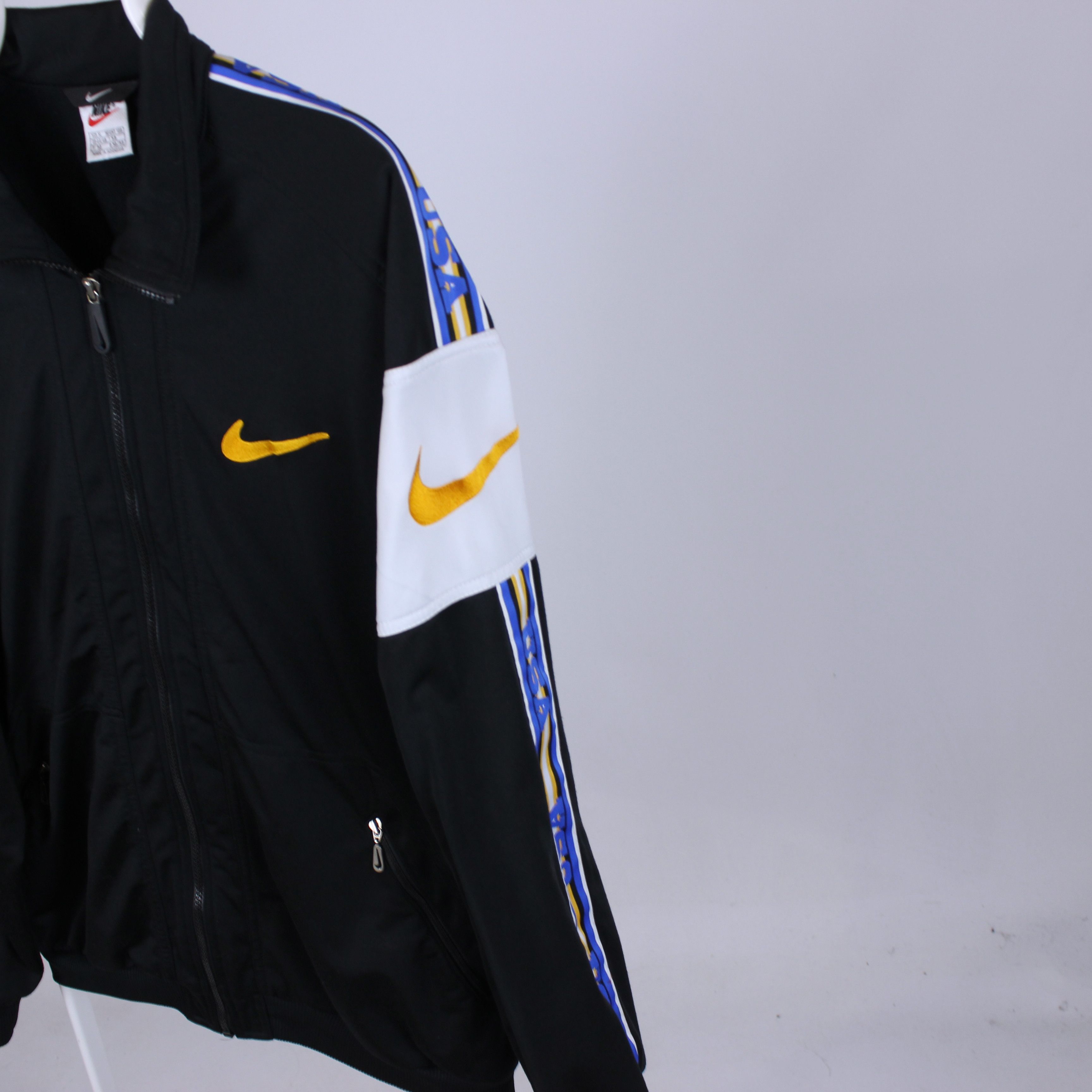 Nike vintage nike hoodie USA tracksuit top Size US L / EU 52-54 / 3 - 7 Thumbnail