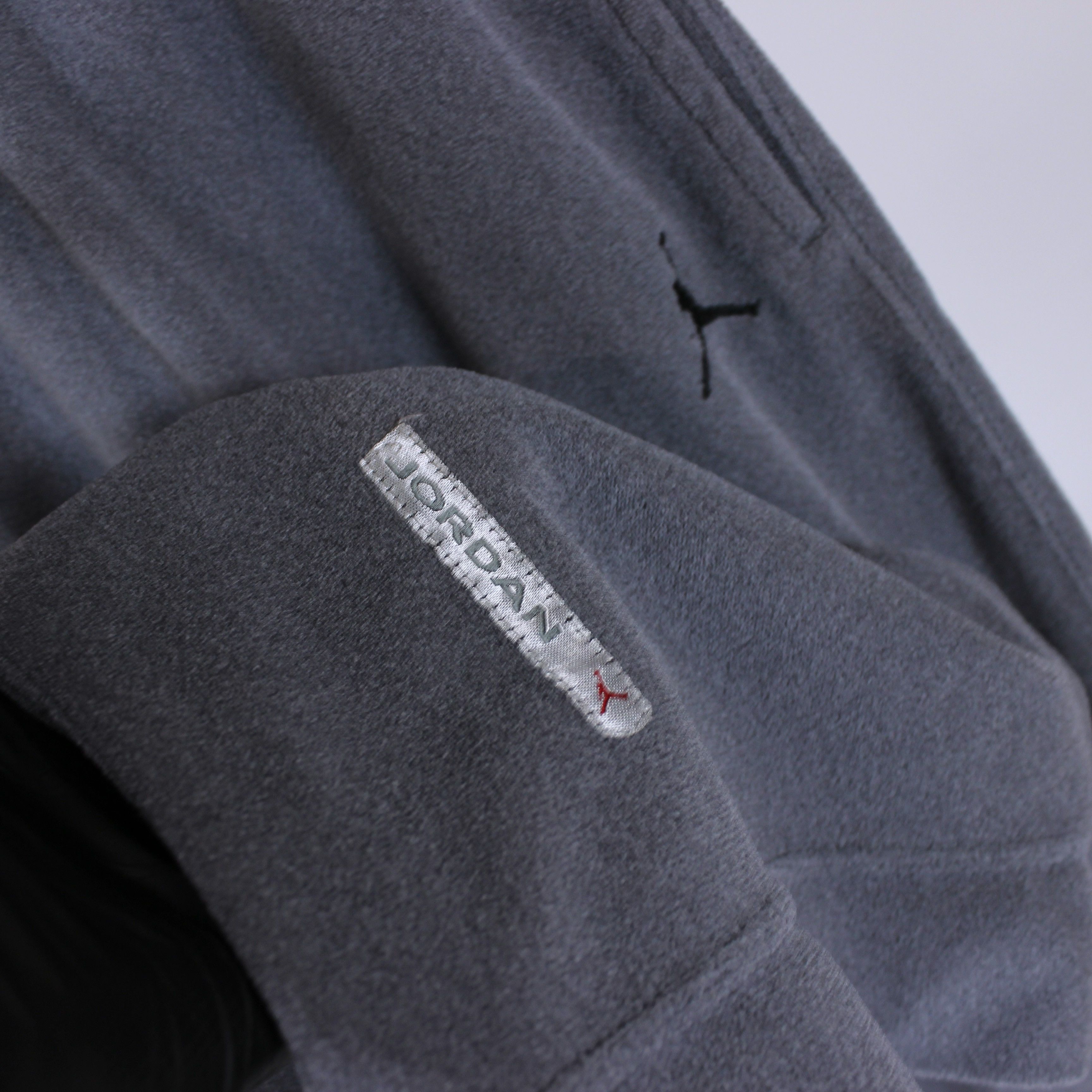 Jordan Brand Vintage air jorday fleece pants rare M L gray Size US 34 / EU 50 - 6 Thumbnail