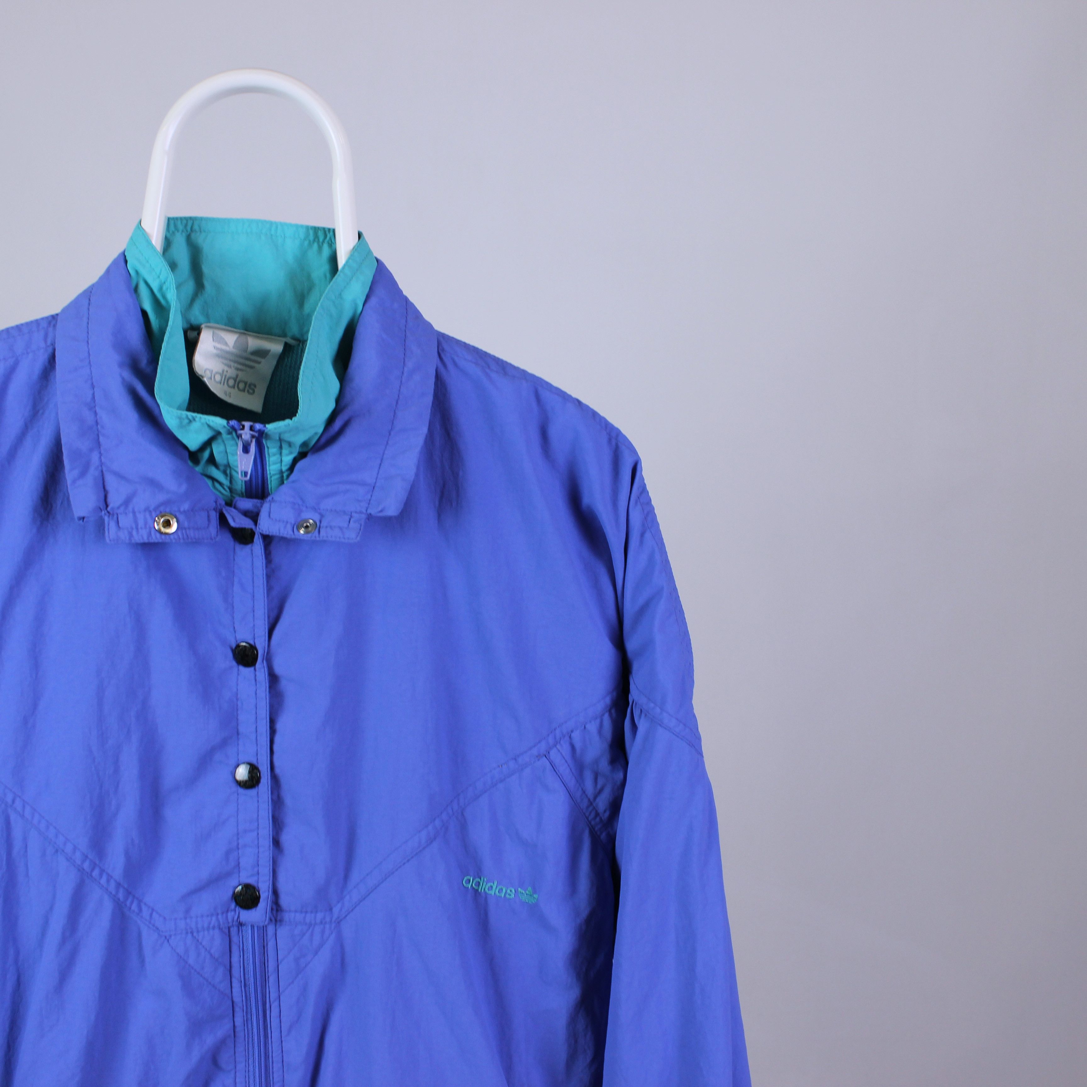 Adidas vintage adidas tracksuit light jacket rare Size US M / EU 48-50 / 2 - 5 Thumbnail